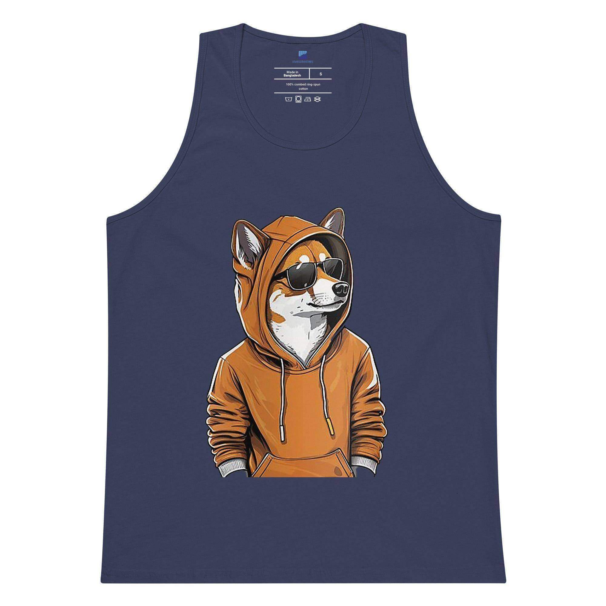 Shiba Inu In Hoodie Tank Top - InvestmenTees