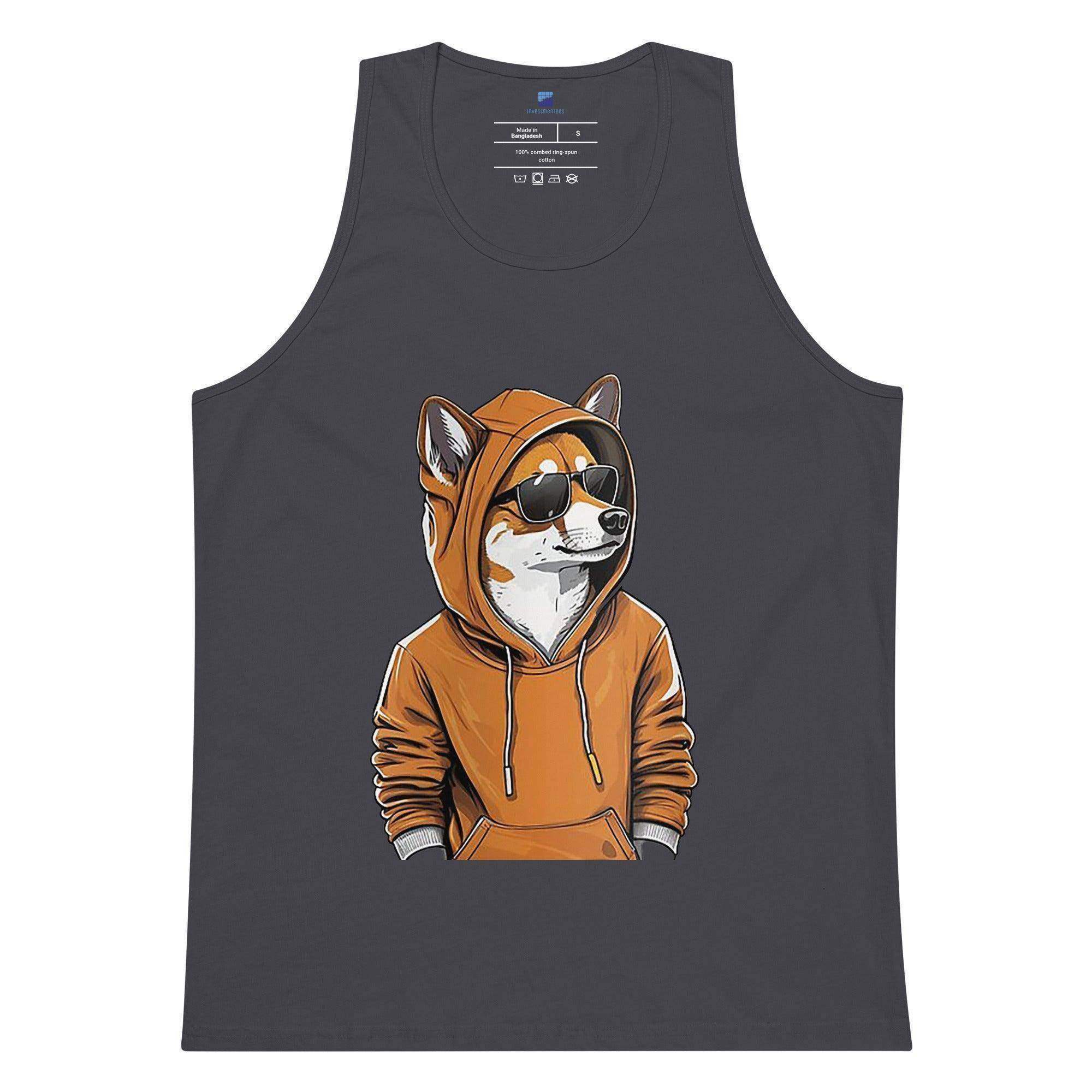 Shiba Inu In Hoodie Tank Top - InvestmenTees