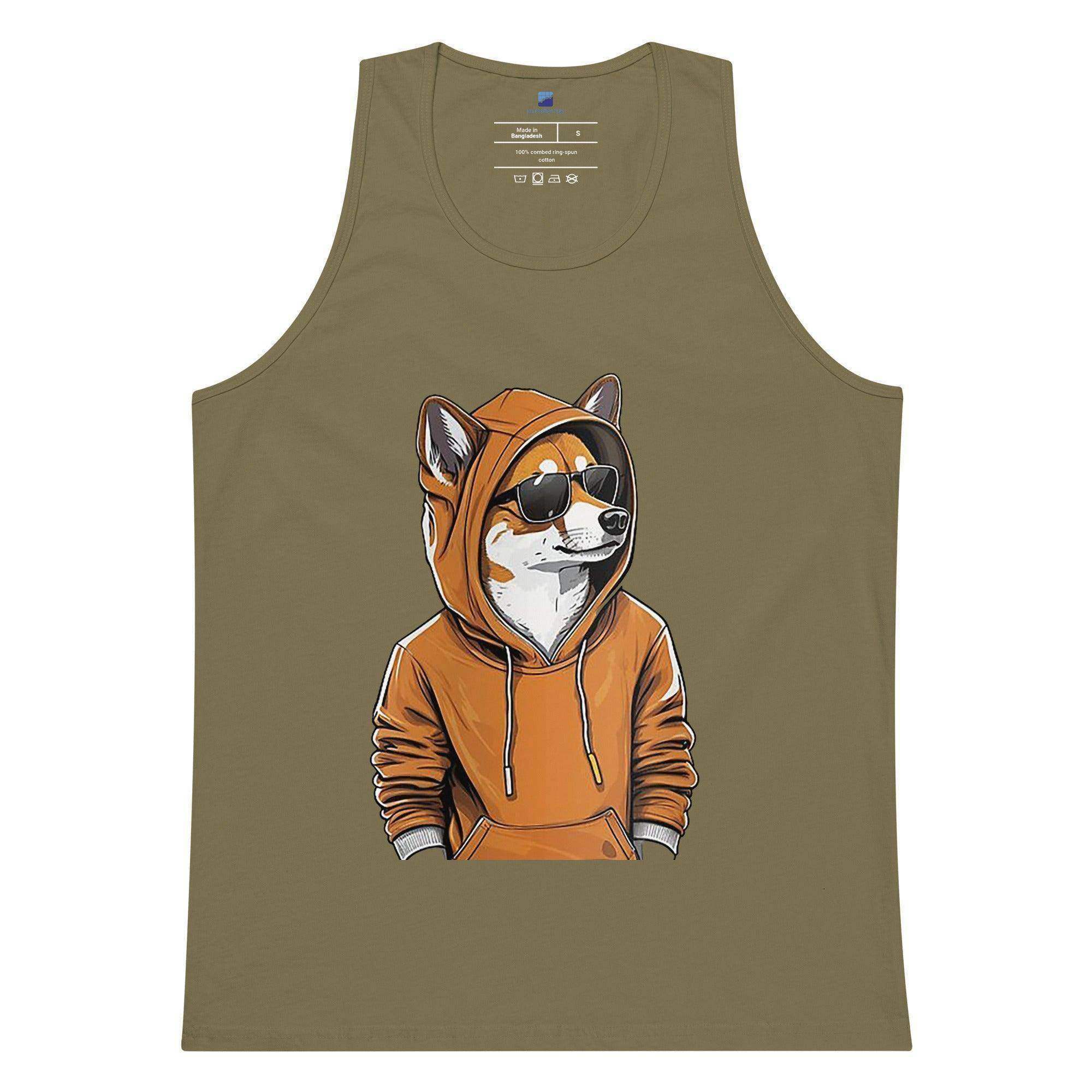 Shiba Inu In Hoodie Tank Top - InvestmenTees
