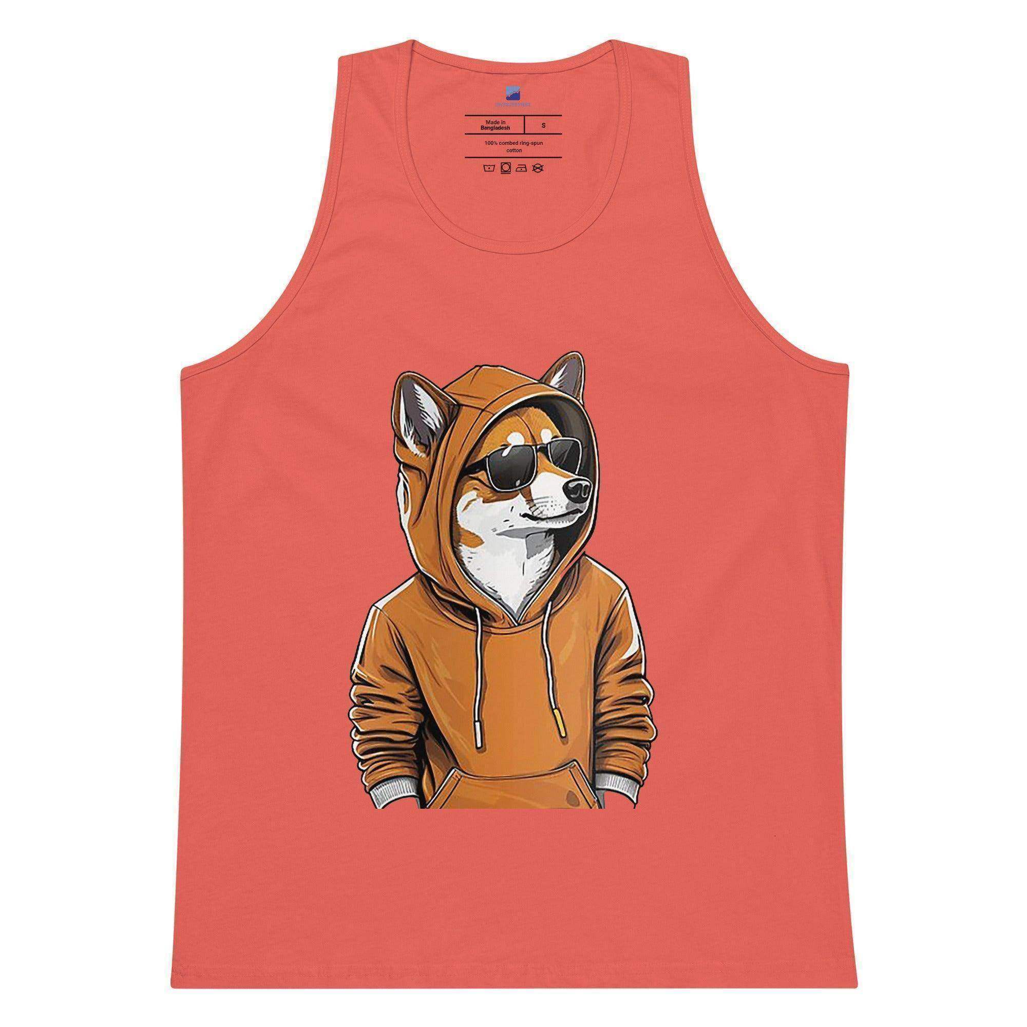 Shiba Inu In Hoodie Tank Top - InvestmenTees