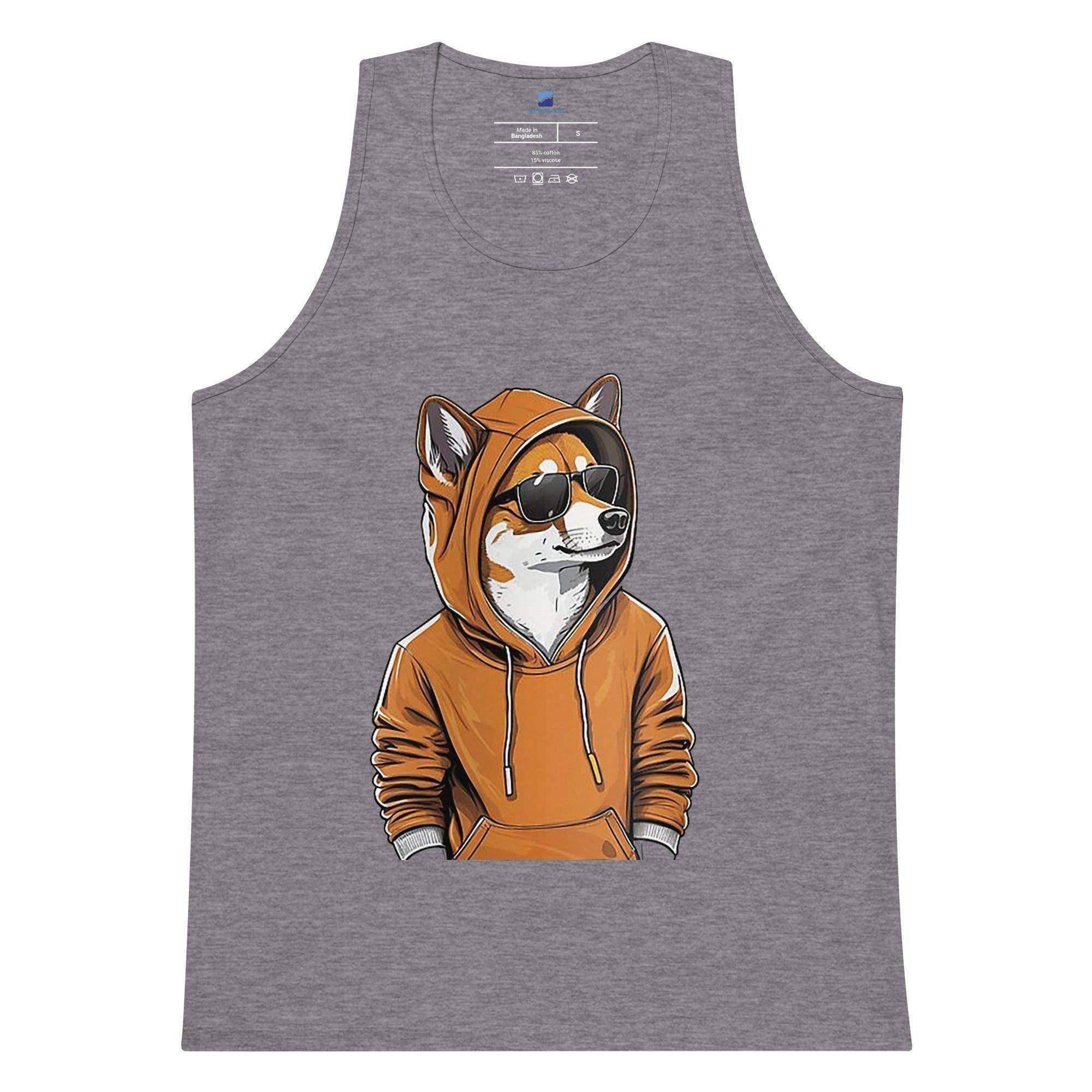 Shiba Inu In Hoodie Tank Top - InvestmenTees