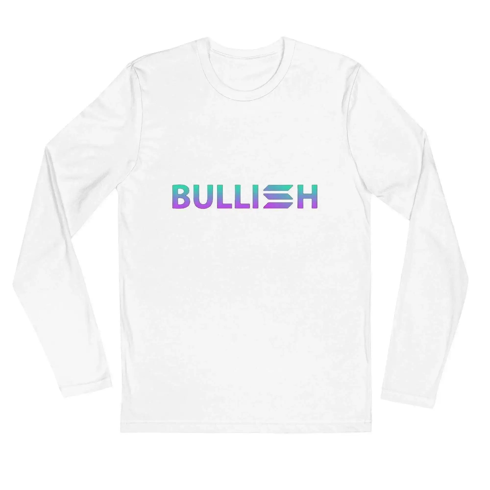 Solana (SOL) Bullish Long Sleeve T-Shirt - InvestmenTees