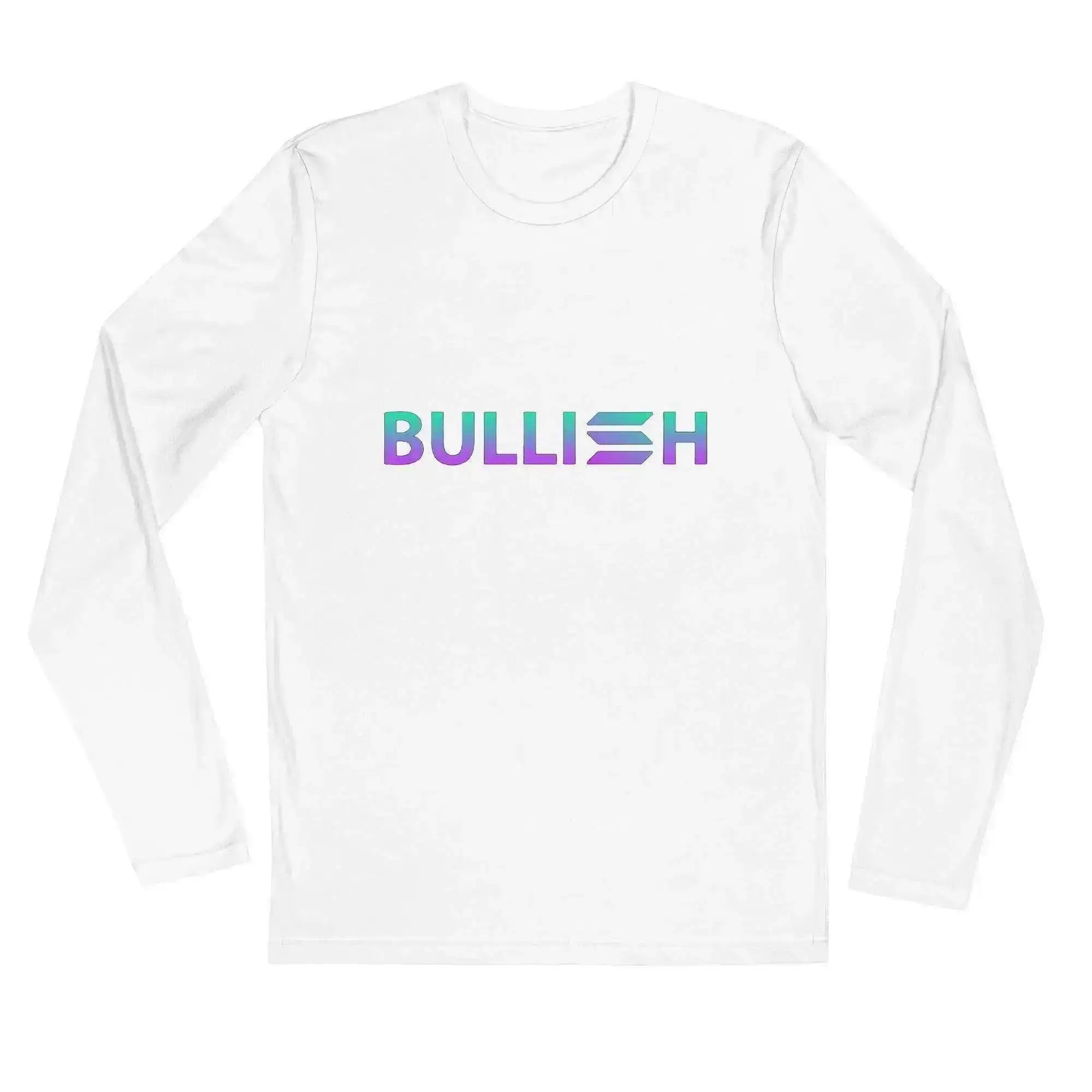 Solana (SOL) Bullish Long Sleeve T-Shirt - InvestmenTees