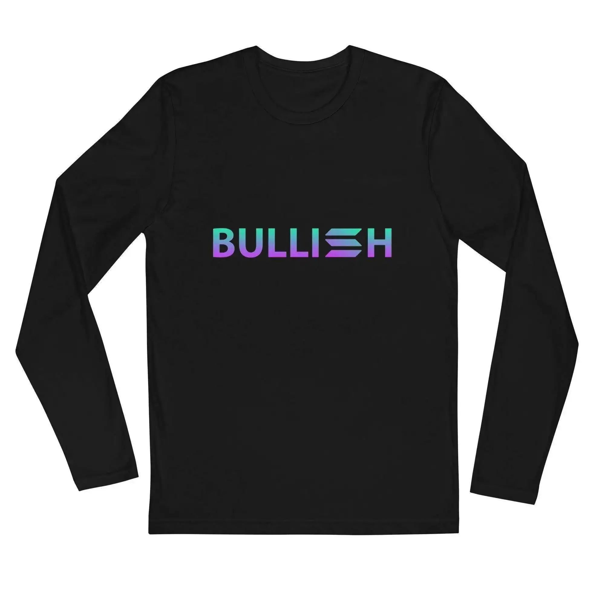 Solana (SOL) Bullish Long Sleeve T-Shirt - InvestmenTees