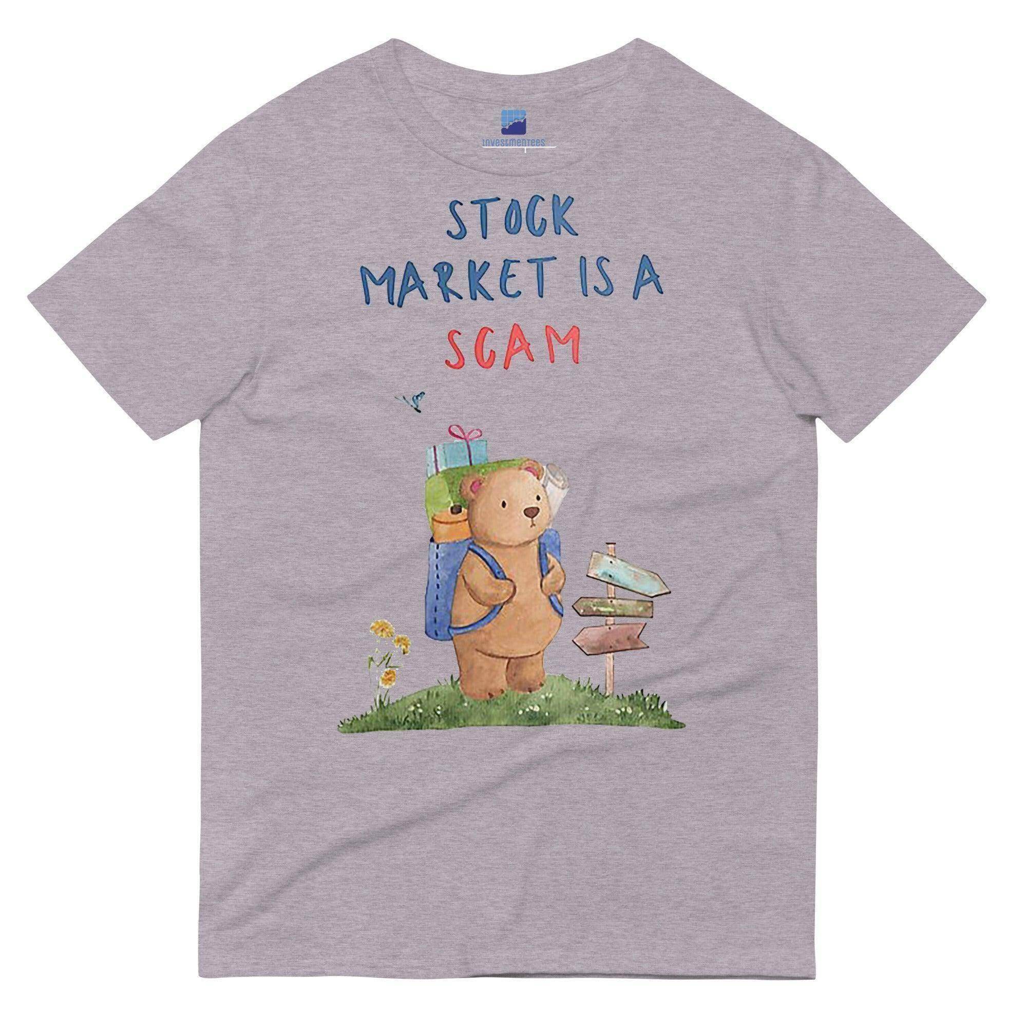 Stock Market Is A Scam T-Shirt - InvestmenTees