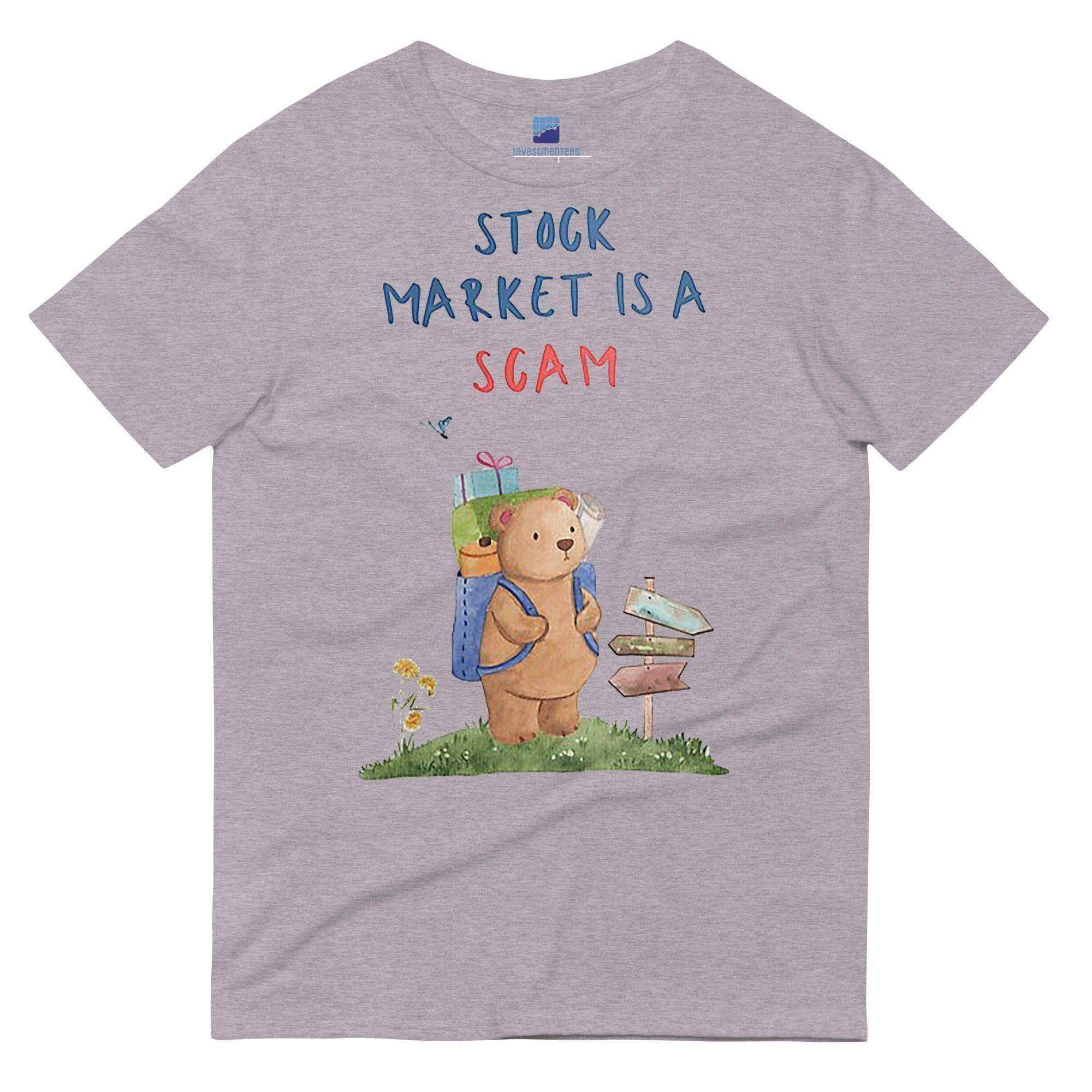 Stock Market Is A Scam T-Shirt - InvestmenTees