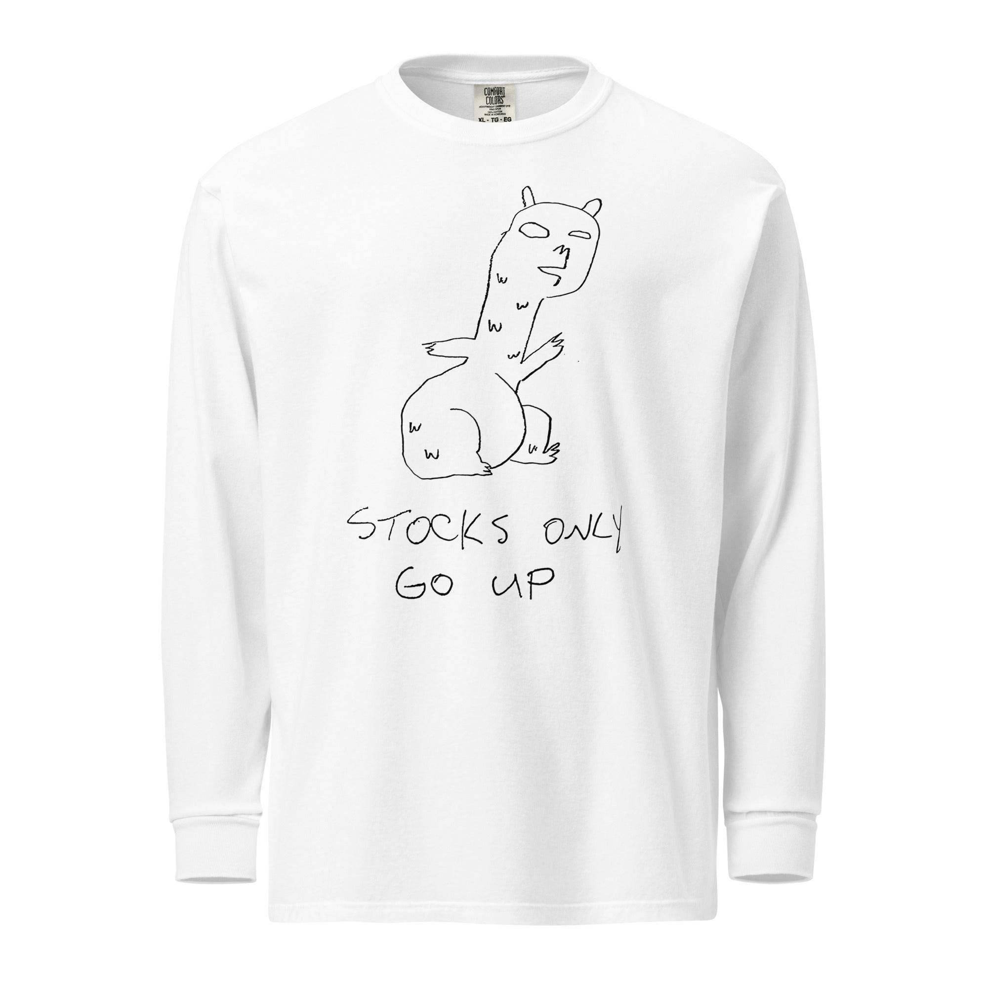 Stocks Only Go Up Long Sleeve T-Shirt - InvestmenTees
