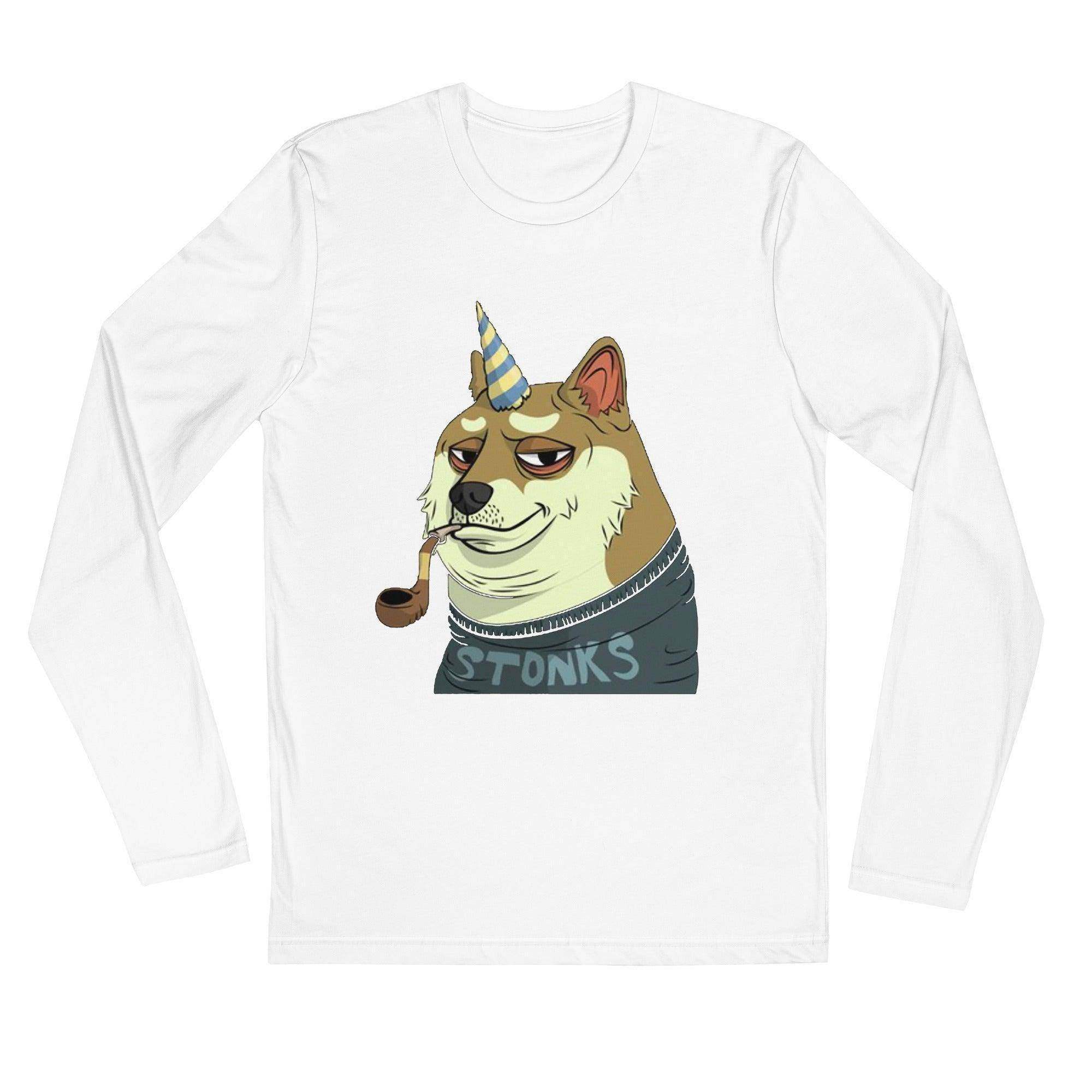 Stonks 3 Long Sleeve T-Shirt - InvestmenTees