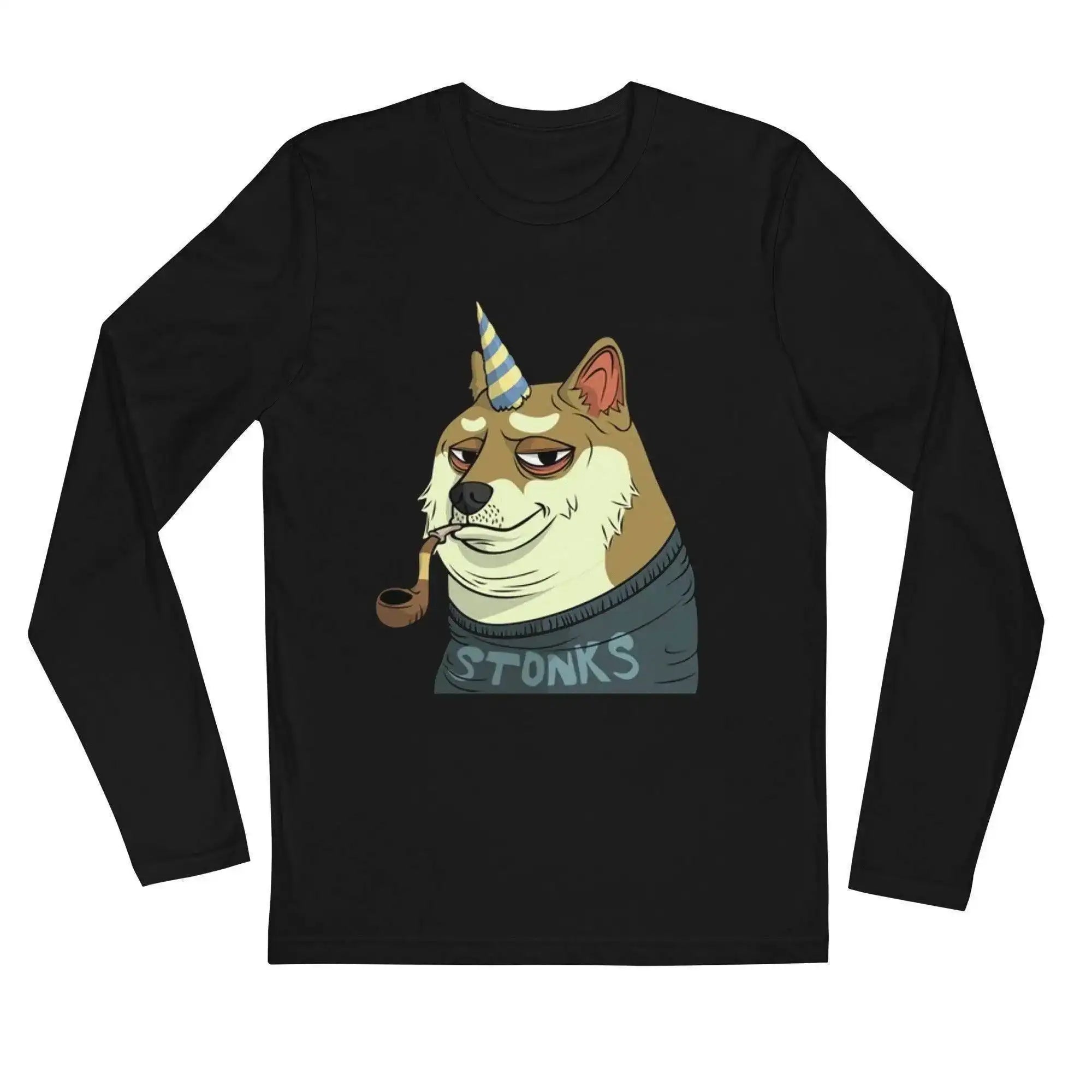 Stonks 3 Long Sleeve T-Shirt - InvestmenTees