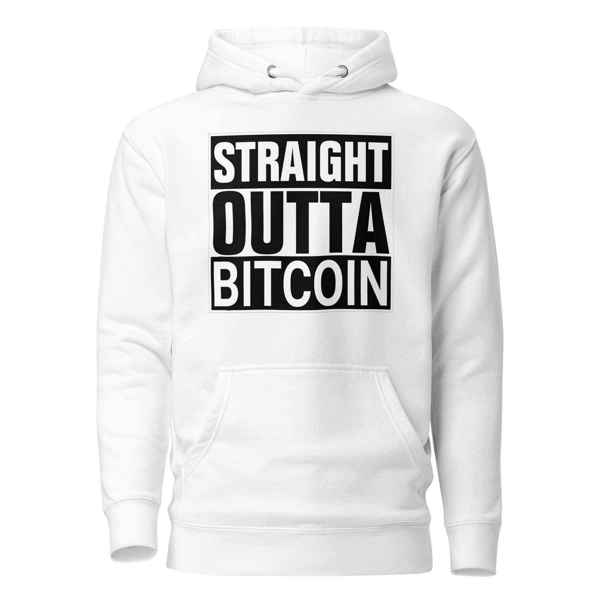 Straight Outta Bitcoin Pullover Hoodie - InvestmenTees