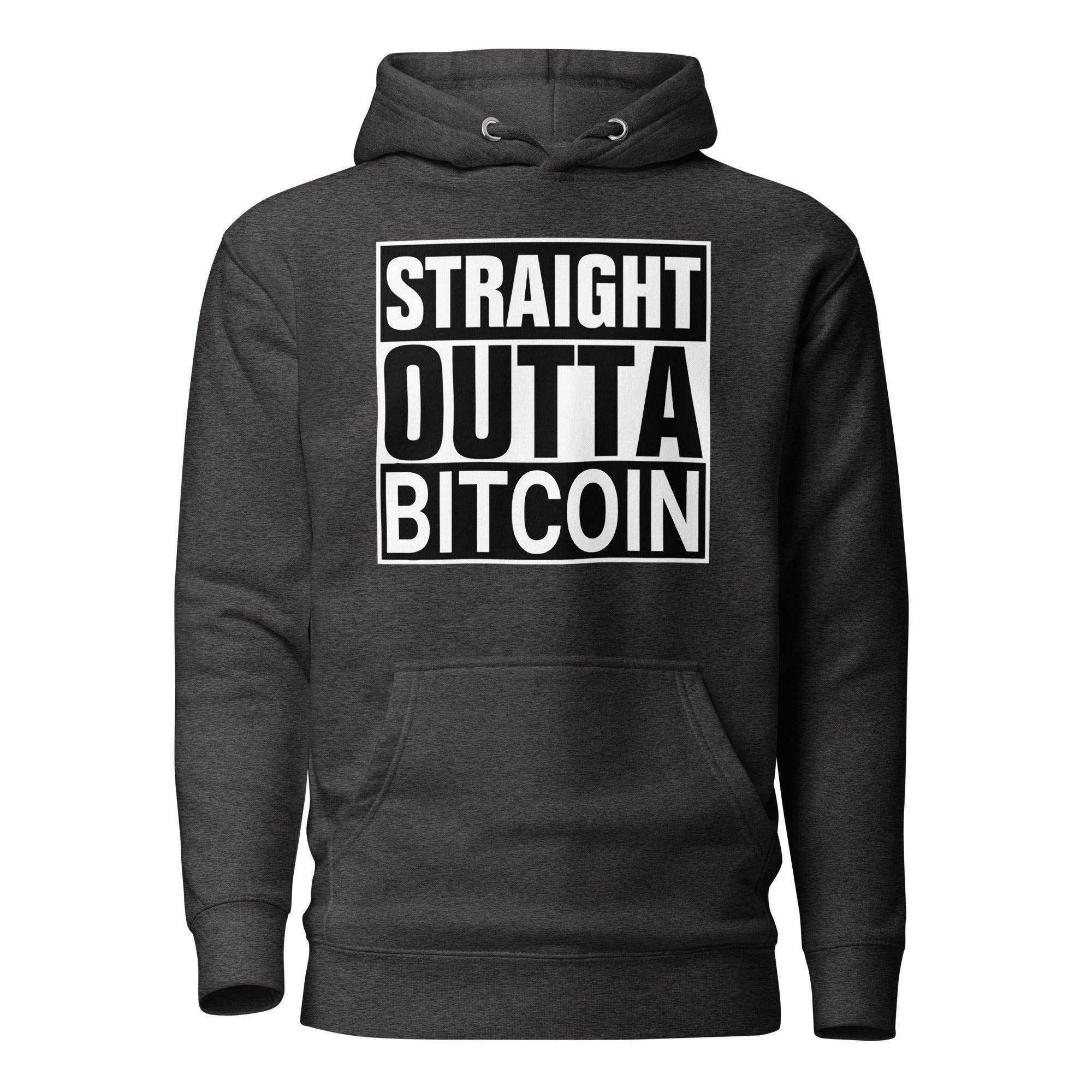 Straight Outta Bitcoin Pullover Hoodie - InvestmenTees