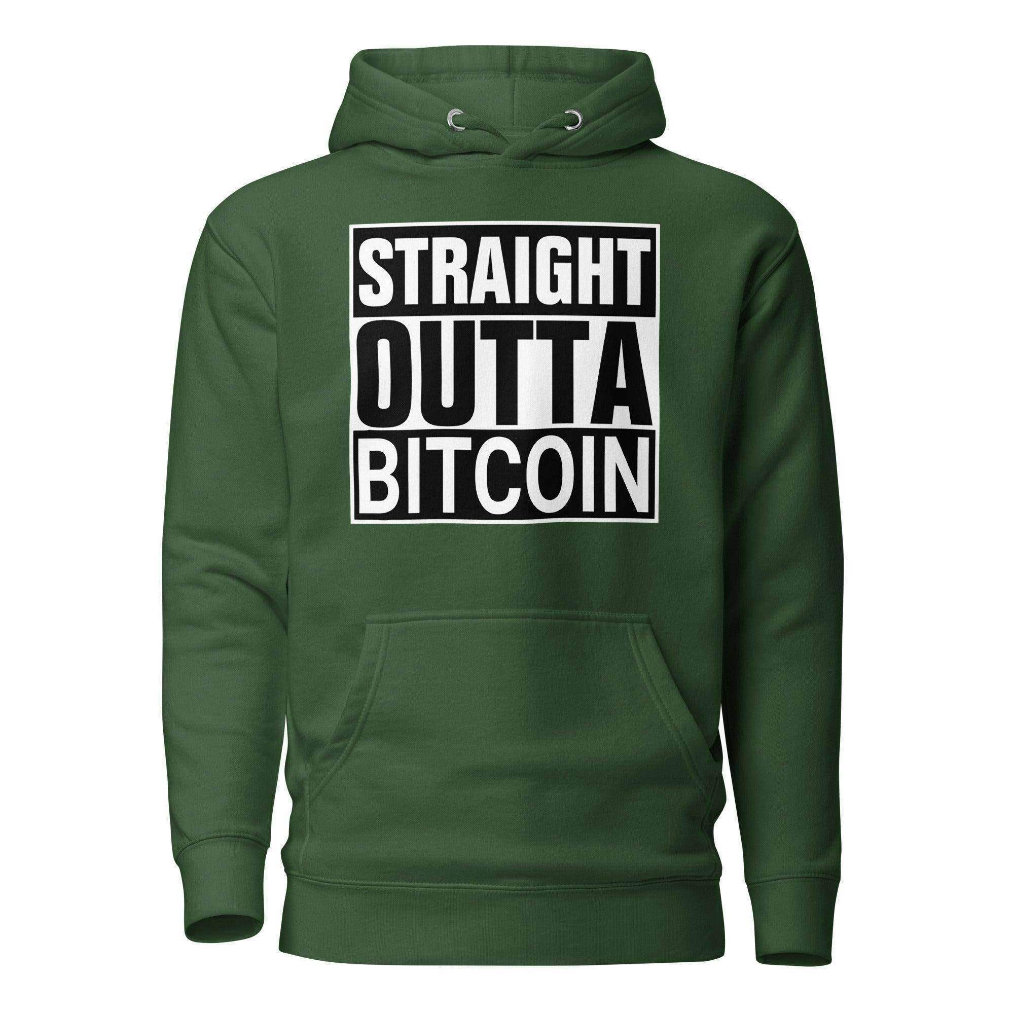 Straight Outta Bitcoin Pullover Hoodie - InvestmenTees