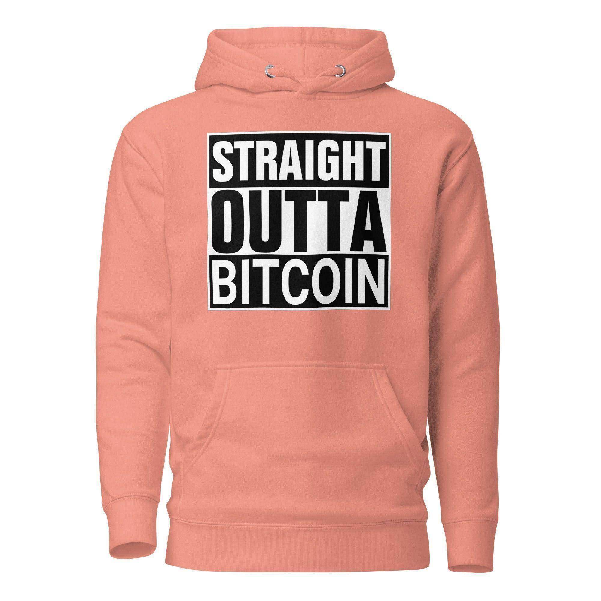 Straight Outta Bitcoin Pullover Hoodie - InvestmenTees
