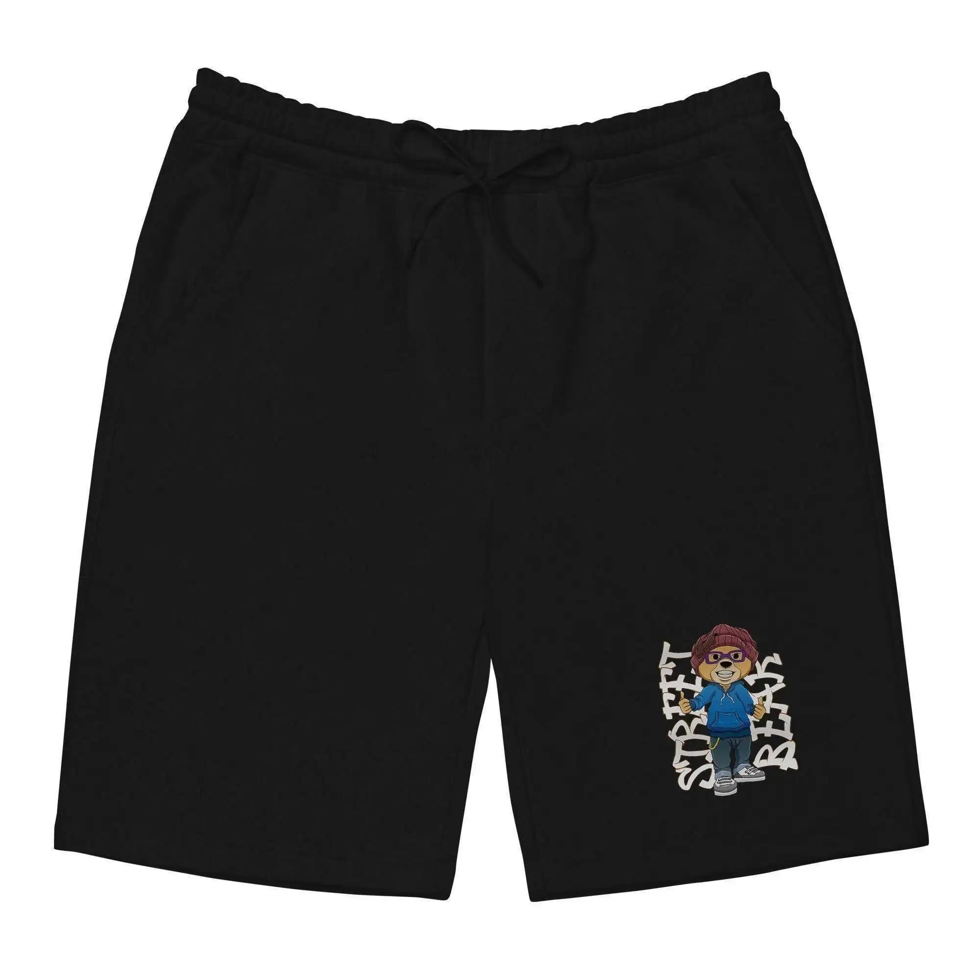 Street Bear Fleece Shorts - InvestmenTees