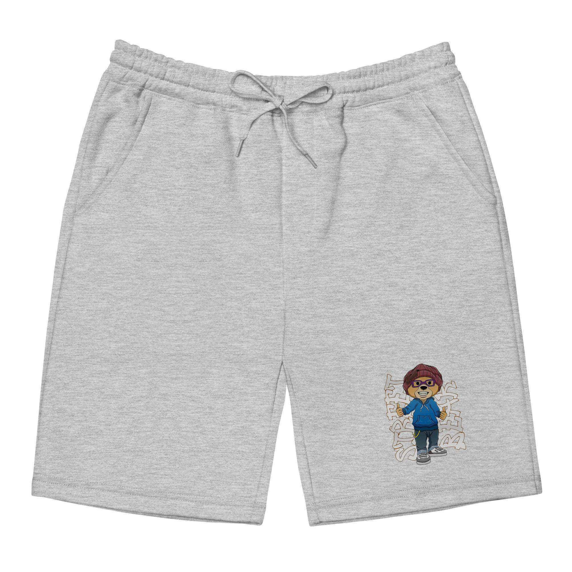 Street Bear Fleece Shorts - InvestmenTees