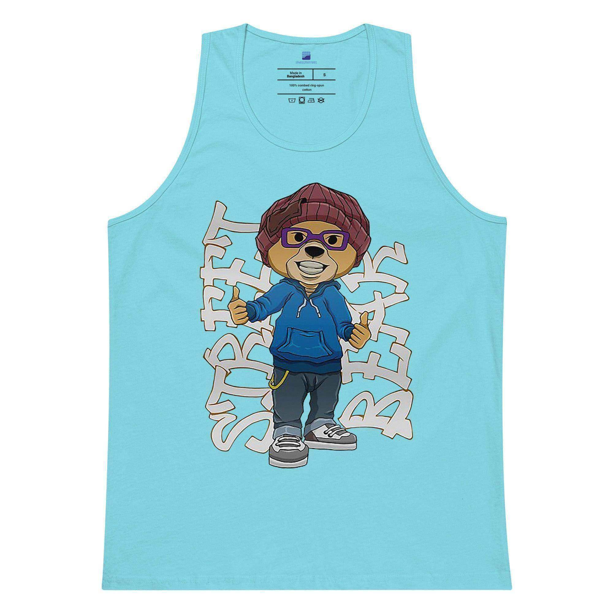 Street Bear Tank Top - InvestmenTees