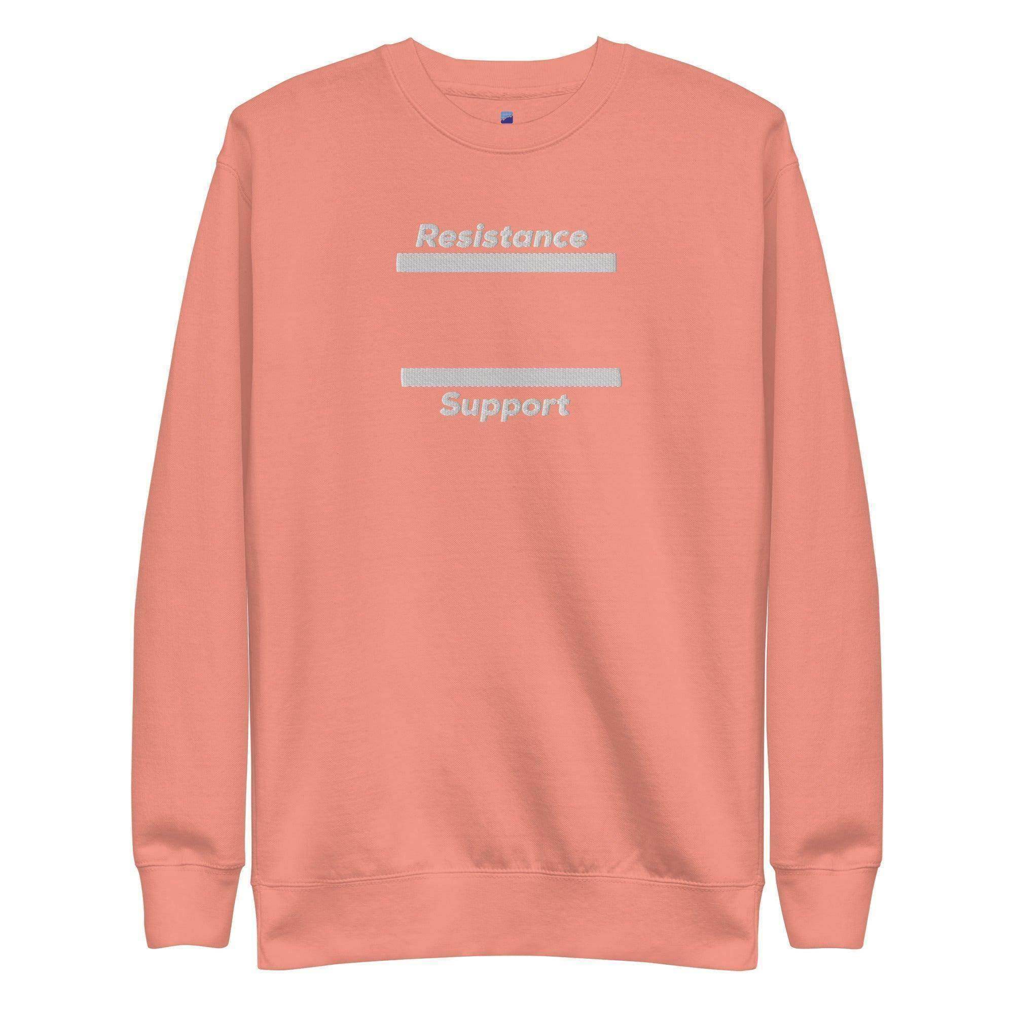 Support & Resistance Sweatshirt - InvestmenTees