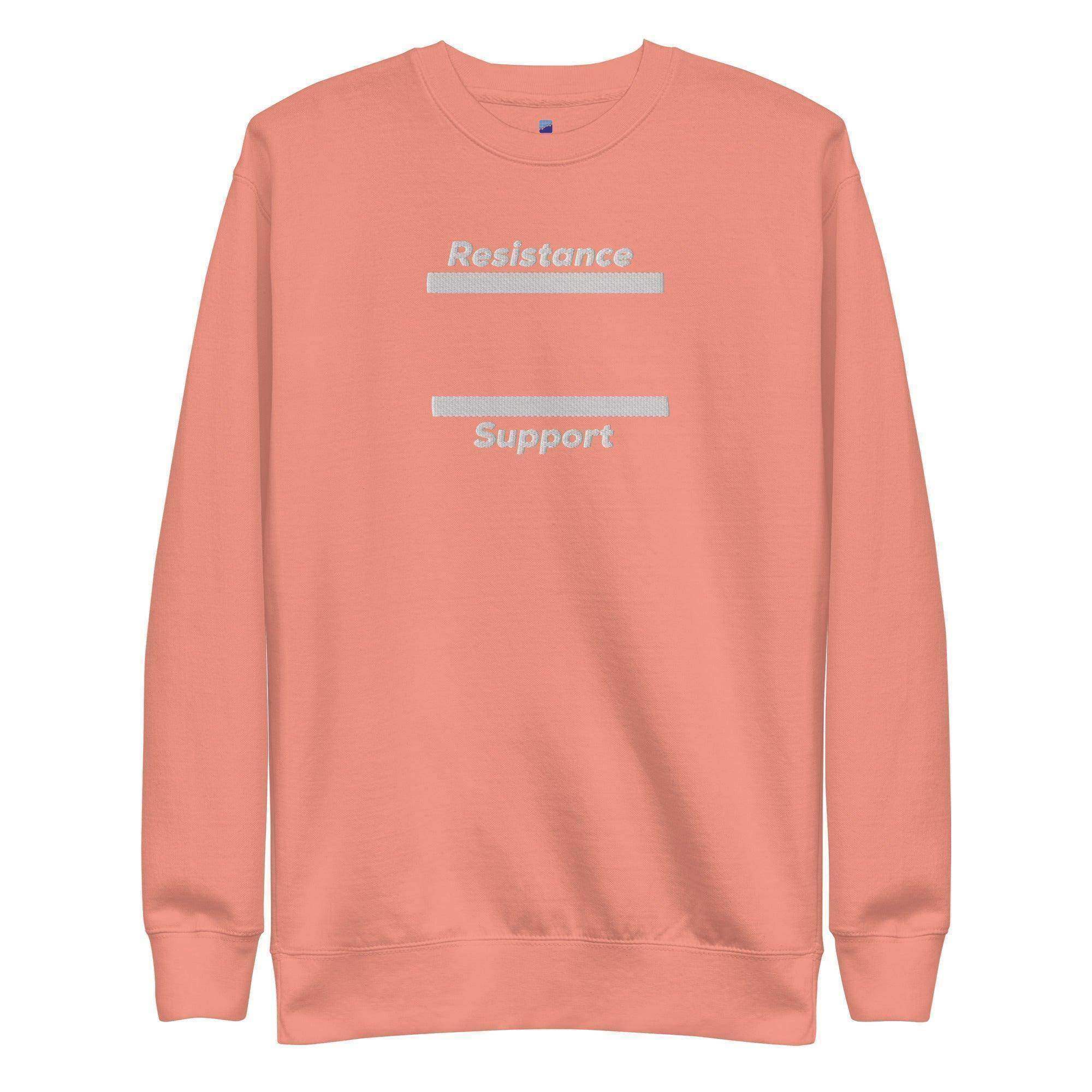 Support & Resistance Sweatshirt - InvestmenTees