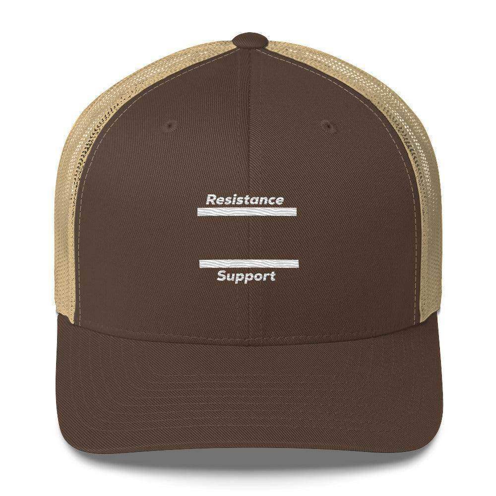 Support | Resistance Trucker Cap - InvestmenTees