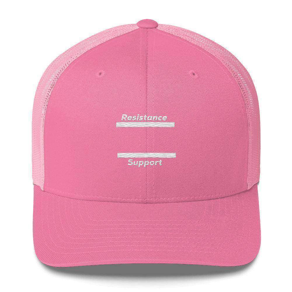 Support | Resistance Trucker Cap - InvestmenTees