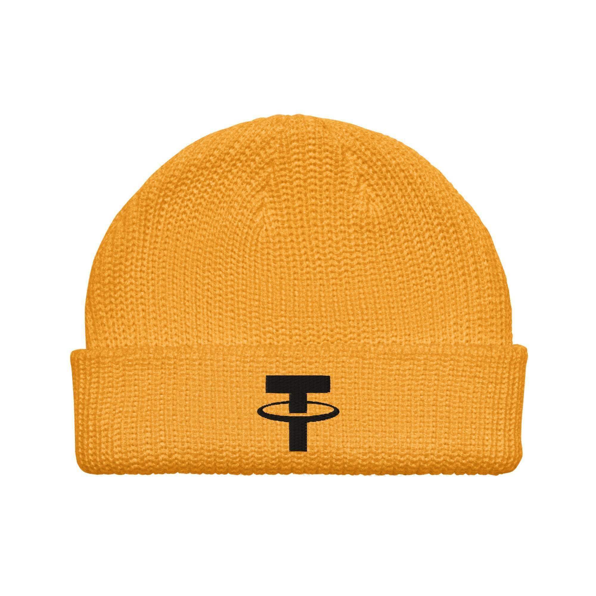 Tether Crypto Coin Beanie - InvestmenTees