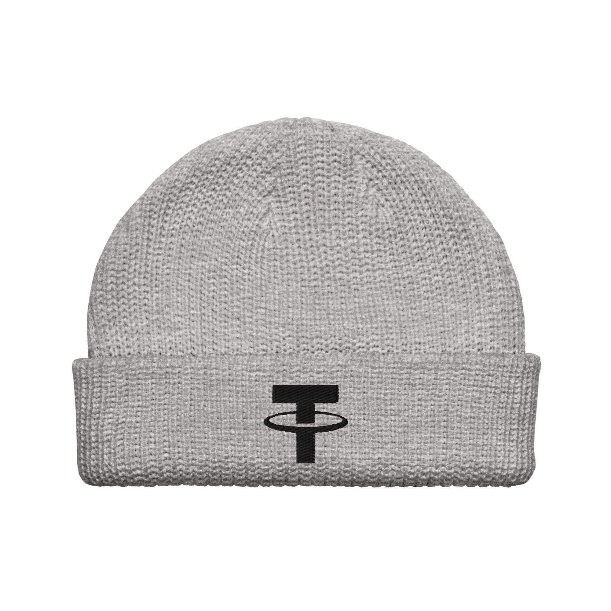 Tether Crypto Coin Beanie - InvestmenTees