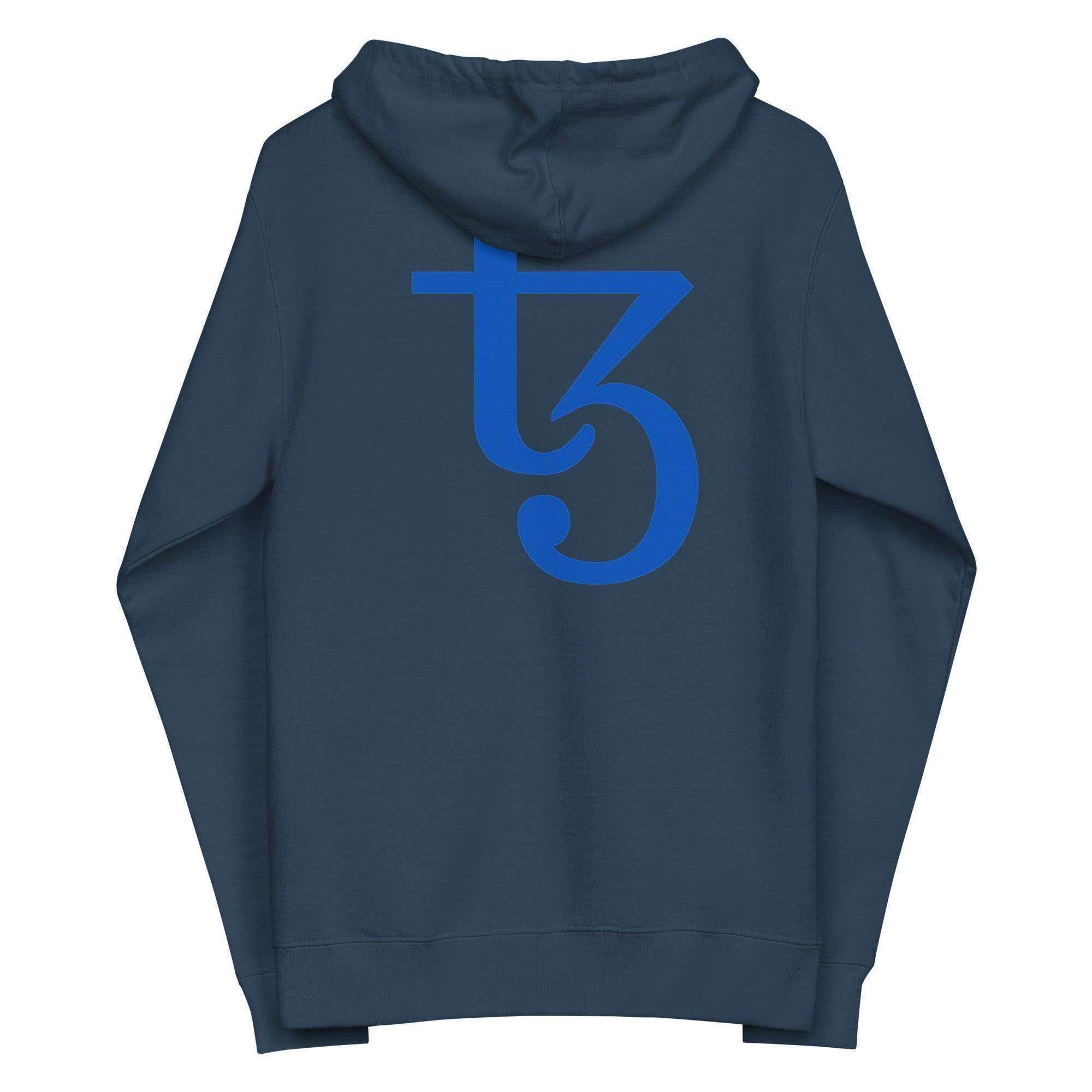 Tezos Zip Up Hoodie - InvestmenTees