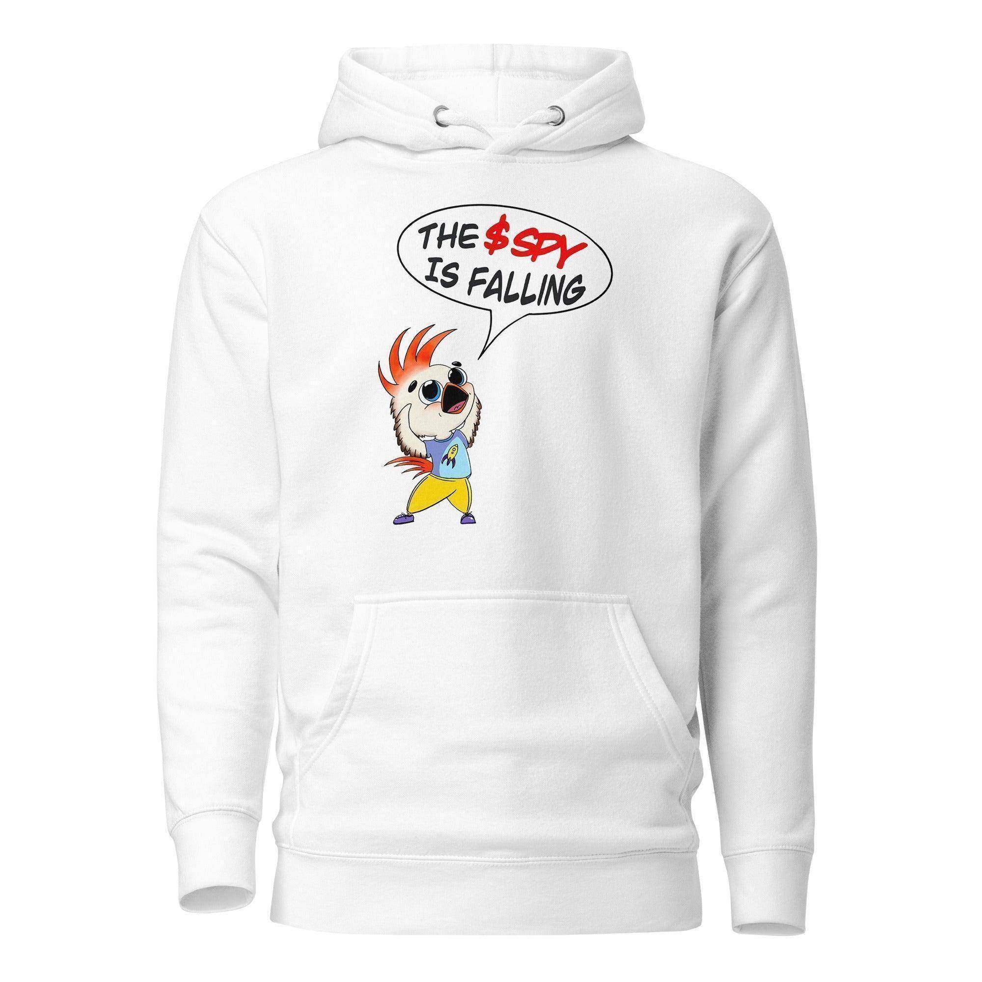 The SPY Is Falling Pullover Hoodie - InvestmenTees