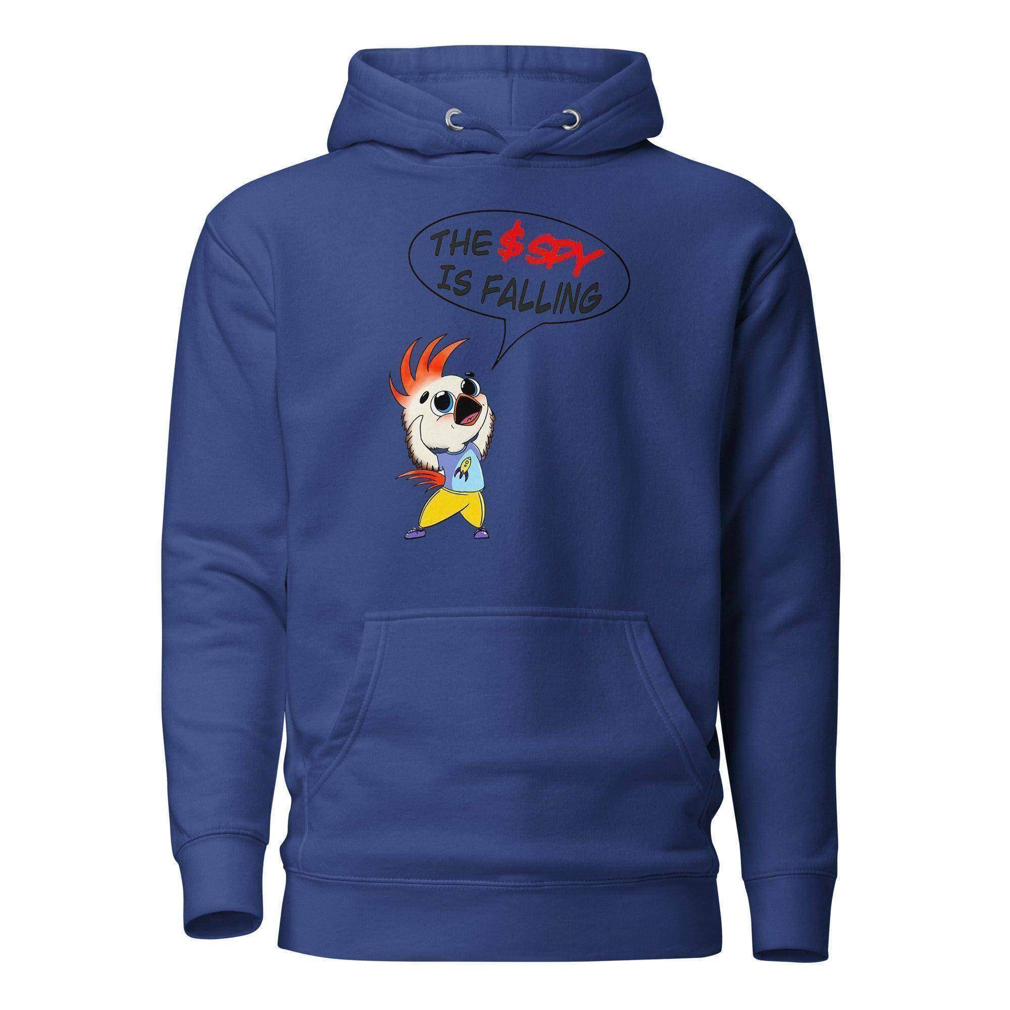 The SPY Is Falling Pullover Hoodie - InvestmenTees