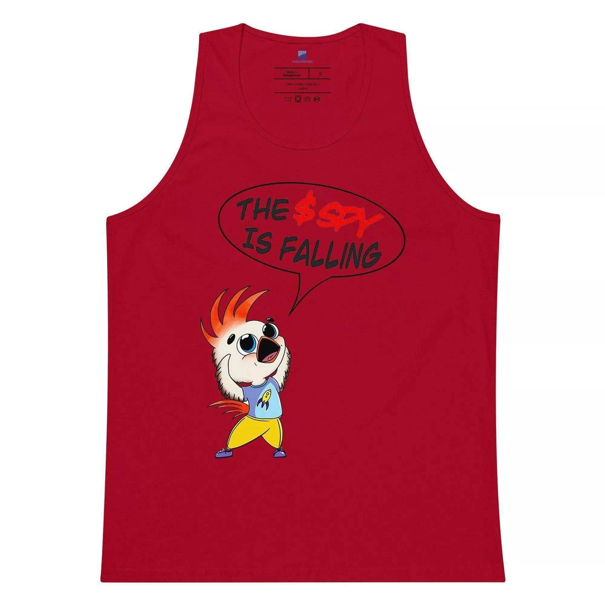 The SPY Is Falling Tank Top - InvestmenTees