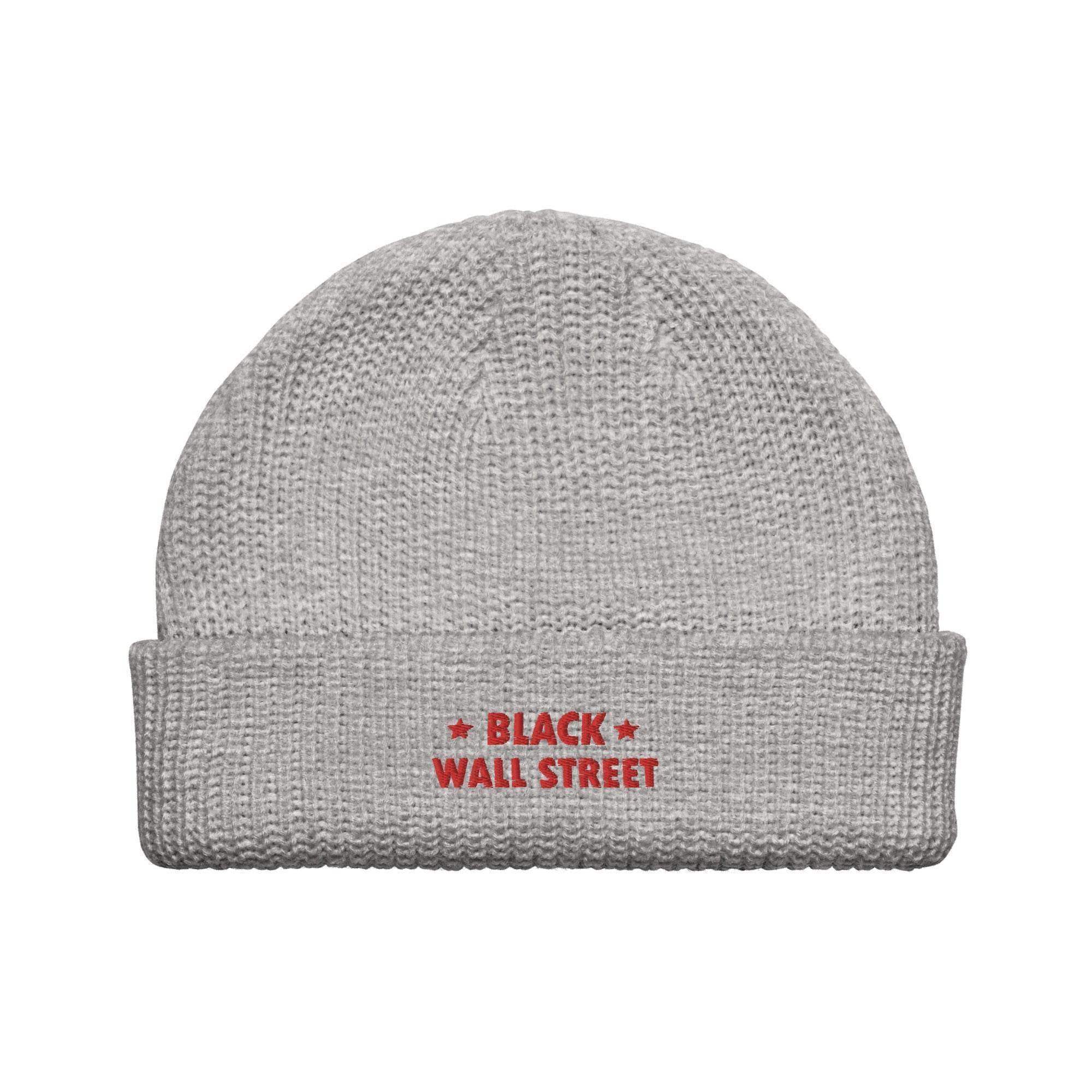 Thee Black Wall Street Beanie - InvestmenTees