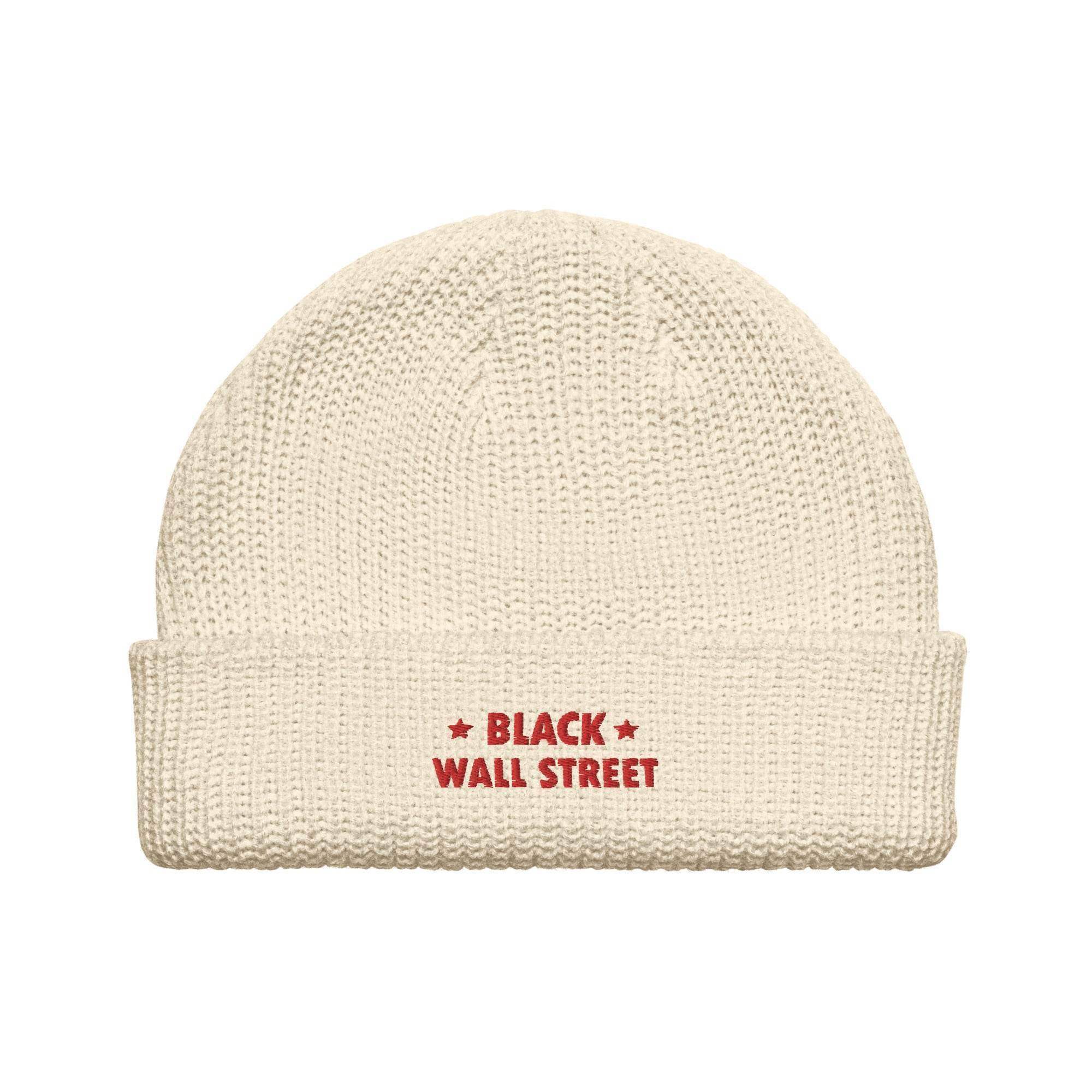 Thee Black Wall Street Beanie - InvestmenTees
