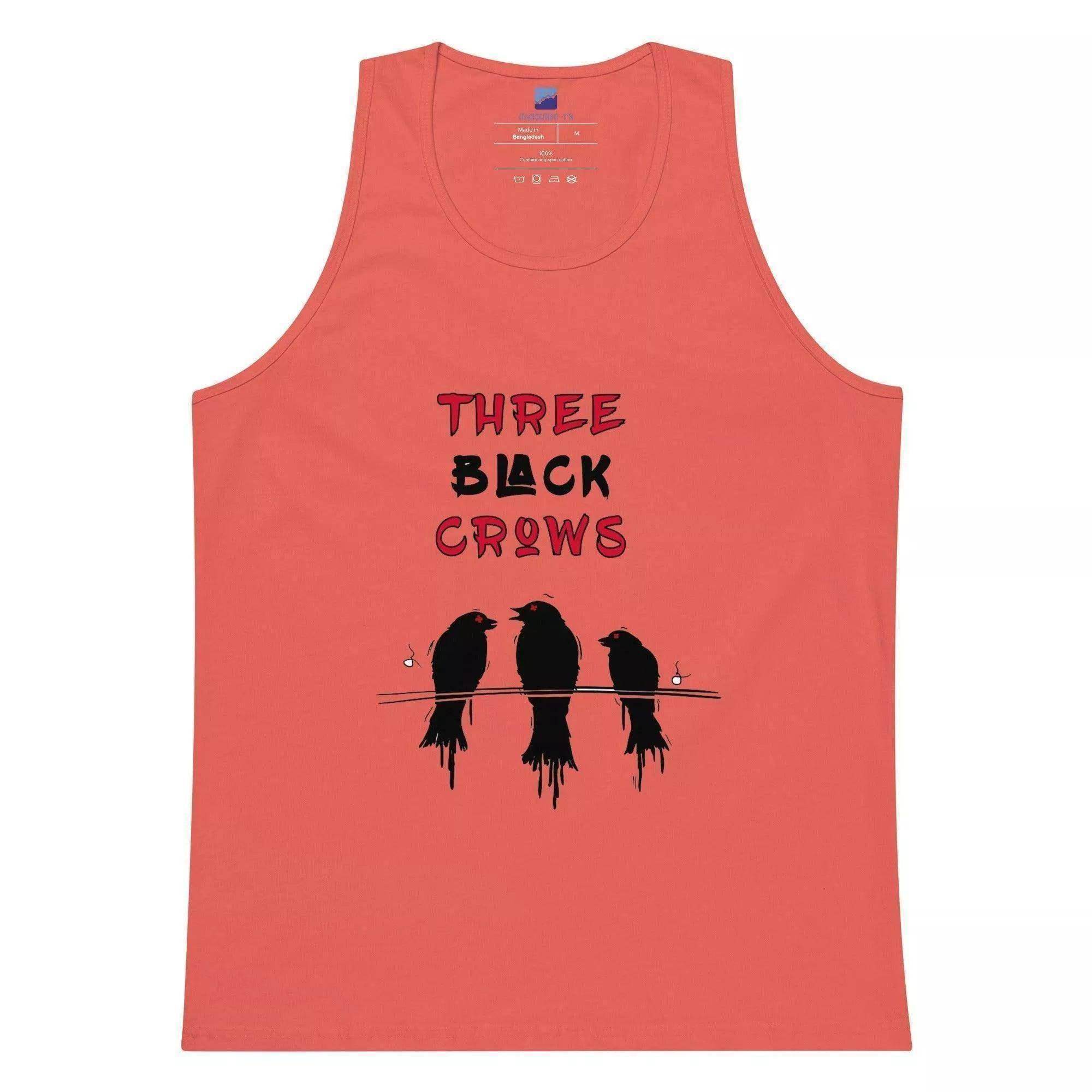 Three Black Crows Tank Top - InvestmenTees