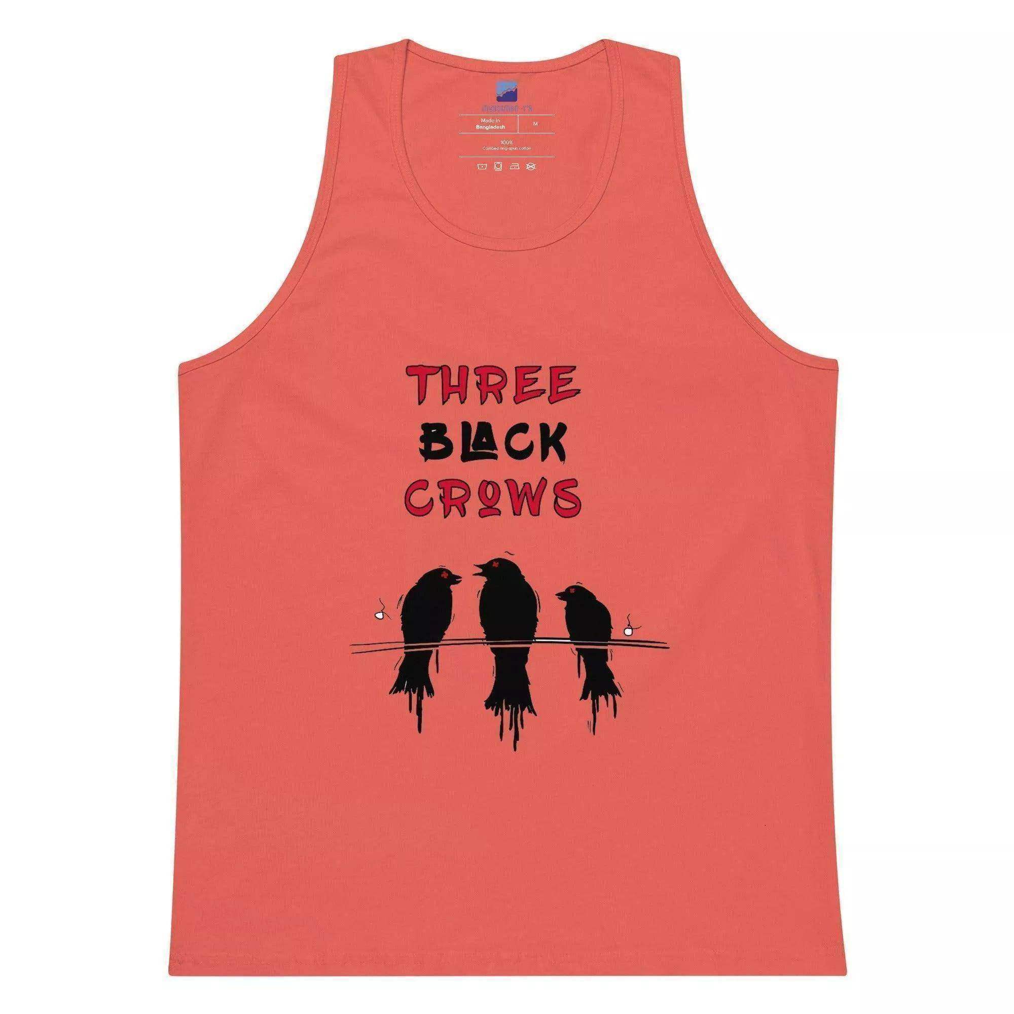 Three Black Crows Tank Top - InvestmenTees
