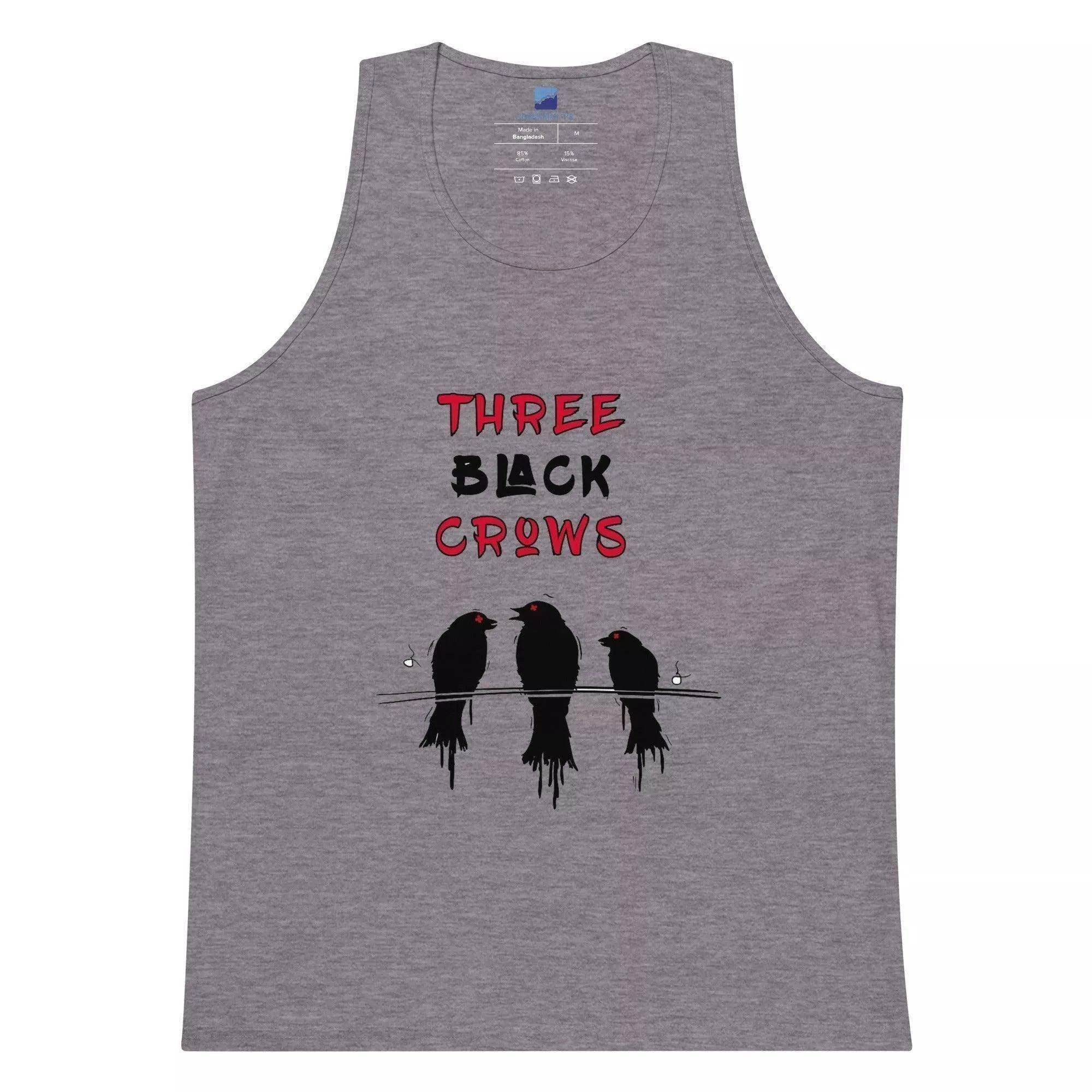 Three Black Crows Tank Top - InvestmenTees