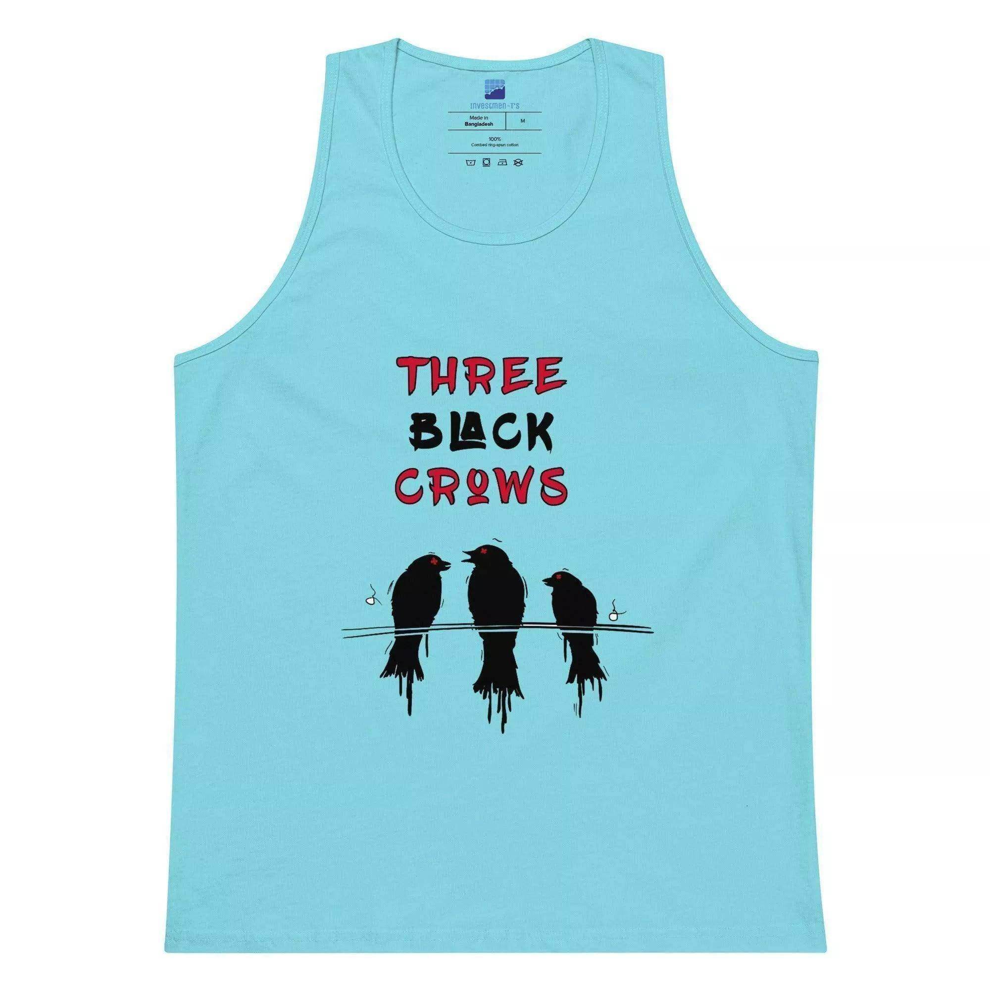 Three Black Crows Tank Top - InvestmenTees