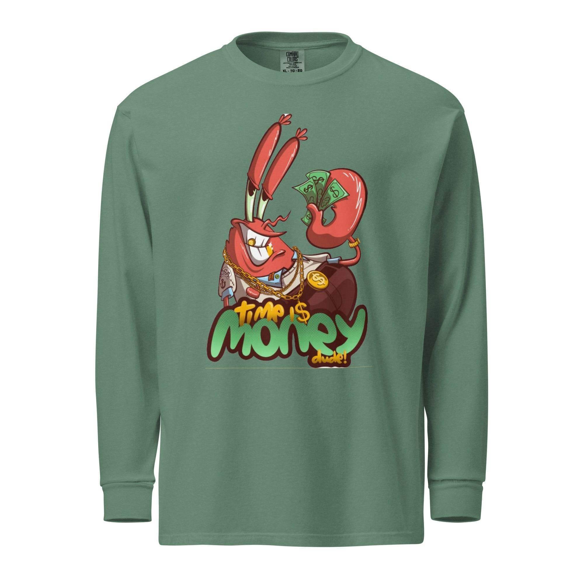Time Is Money Long Sleeve T-Shirt - InvestmenTees