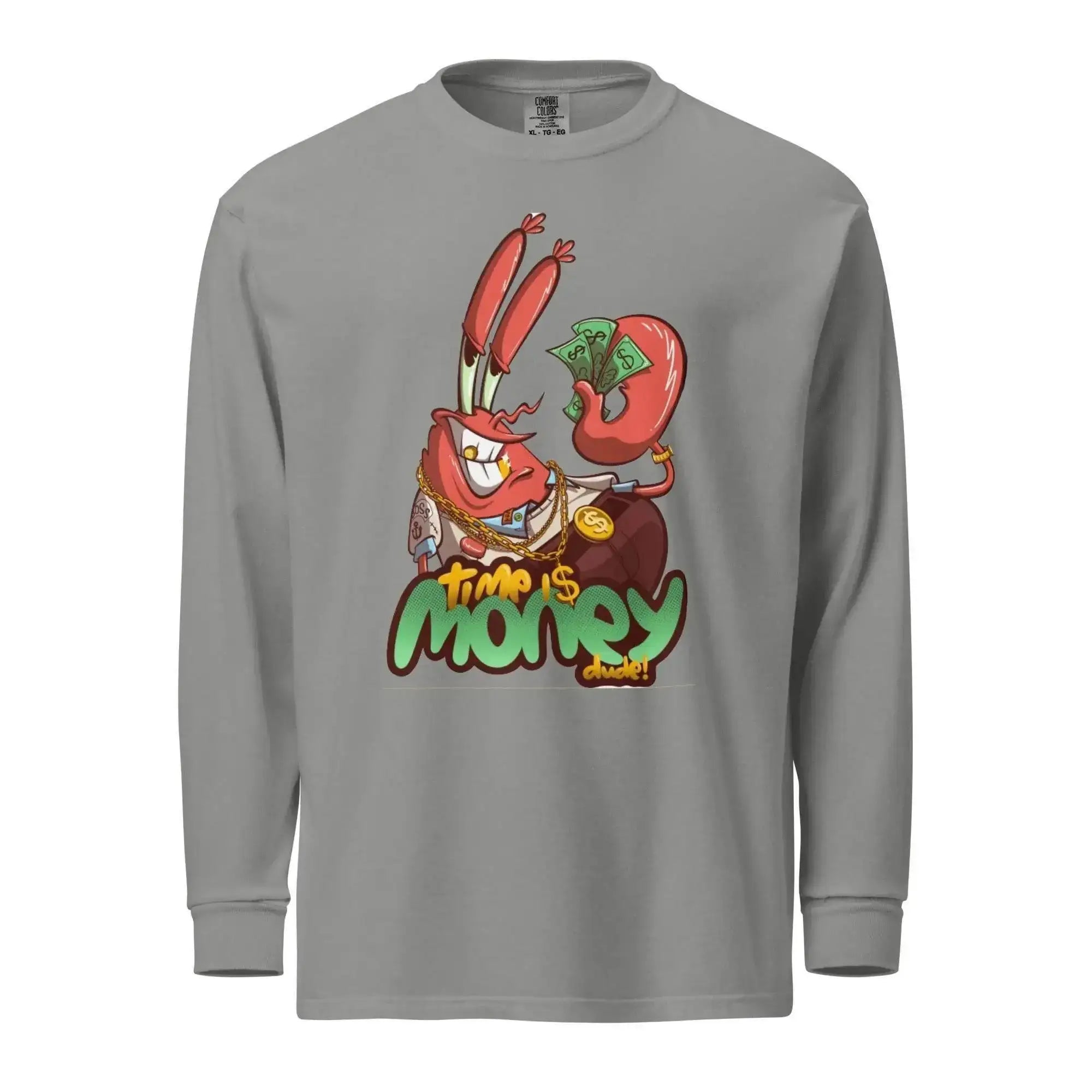 Time Is Money Long Sleeve T-Shirt - InvestmenTees