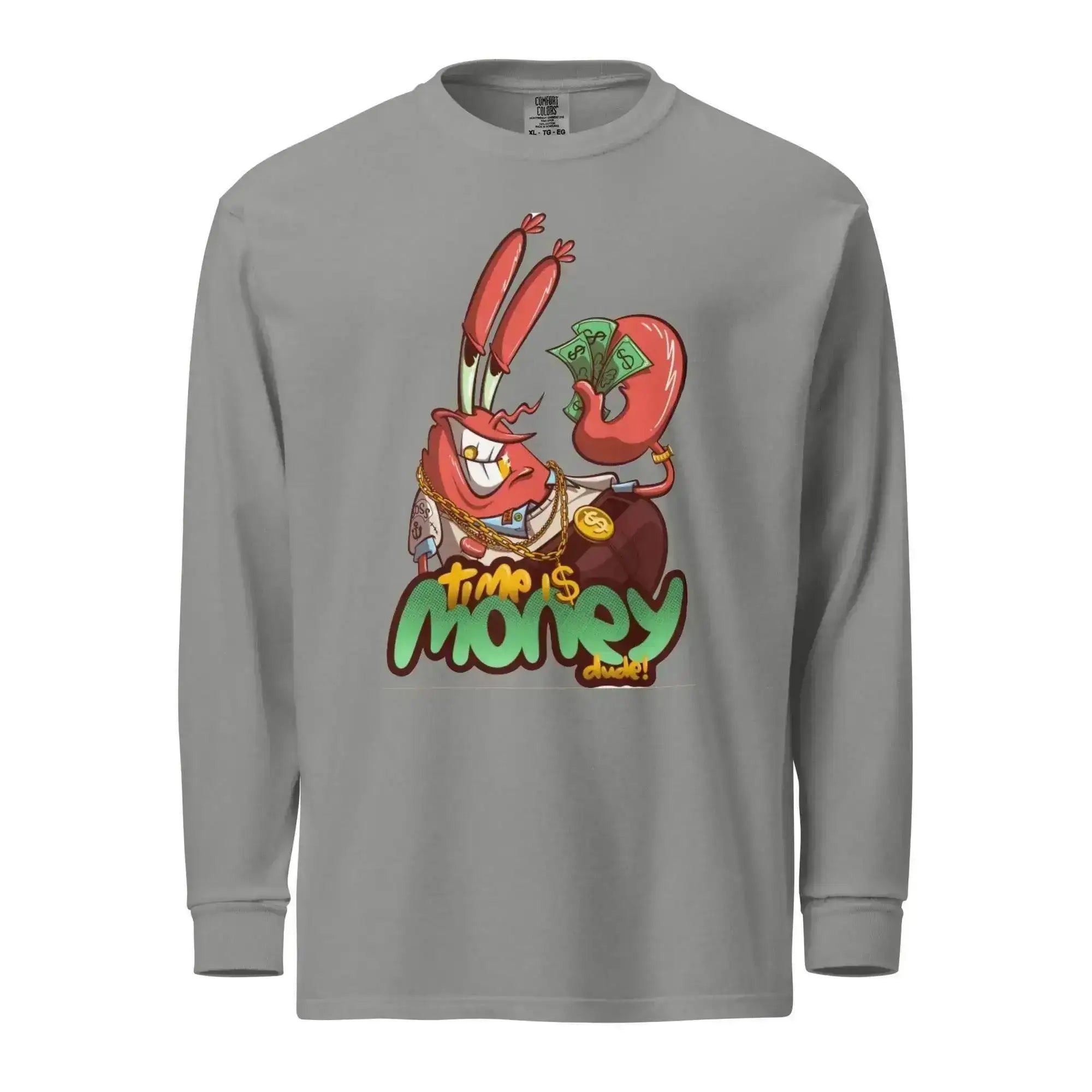 Time Is Money Long Sleeve T-Shirt - InvestmenTees
