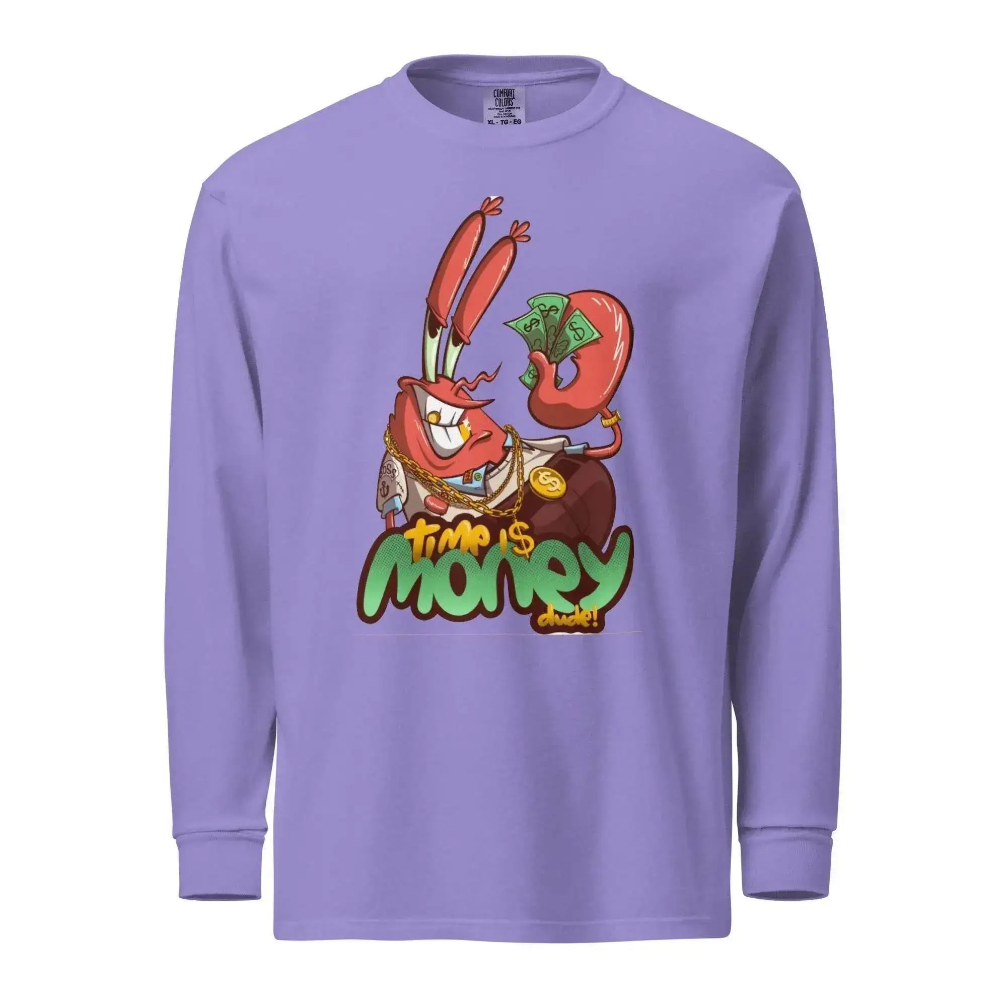 Time Is Money Long Sleeve T-Shirt - InvestmenTees