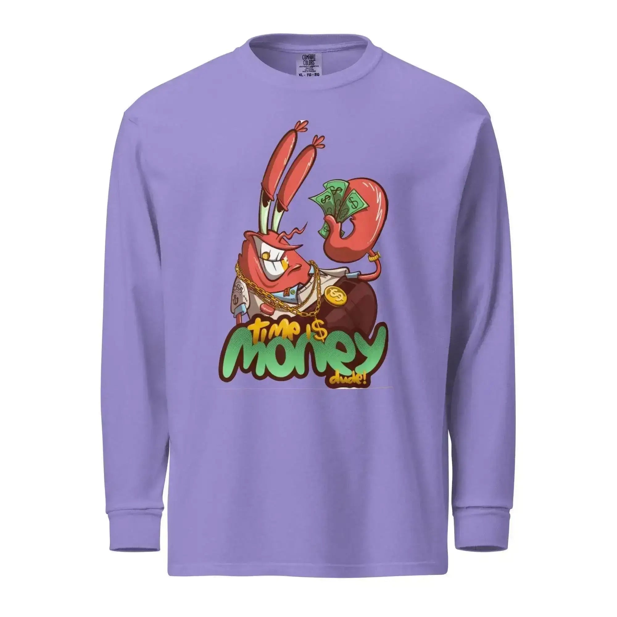 Time Is Money Long Sleeve T-Shirt - InvestmenTees