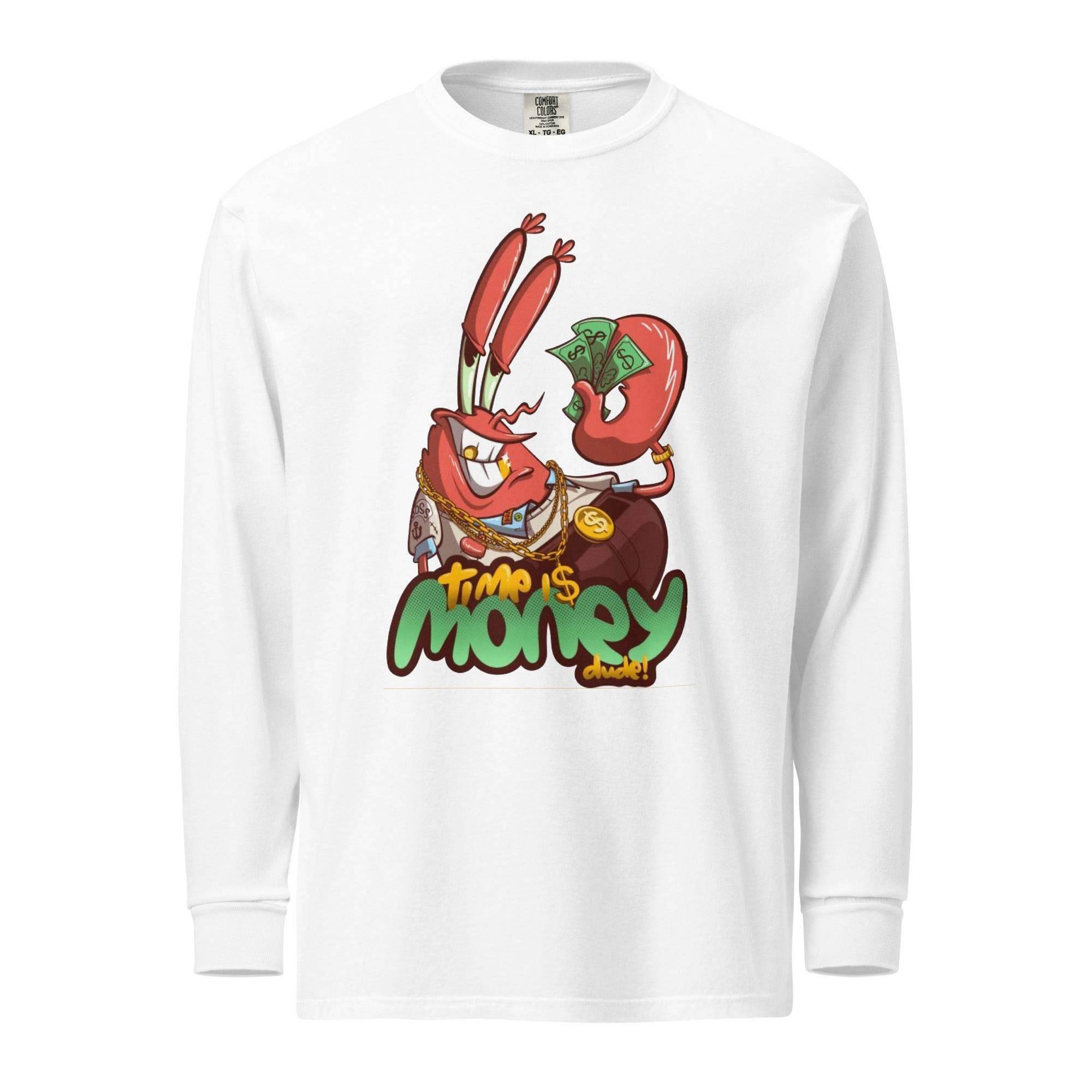 Time Is Money Long Sleeve T-Shirt - InvestmenTees