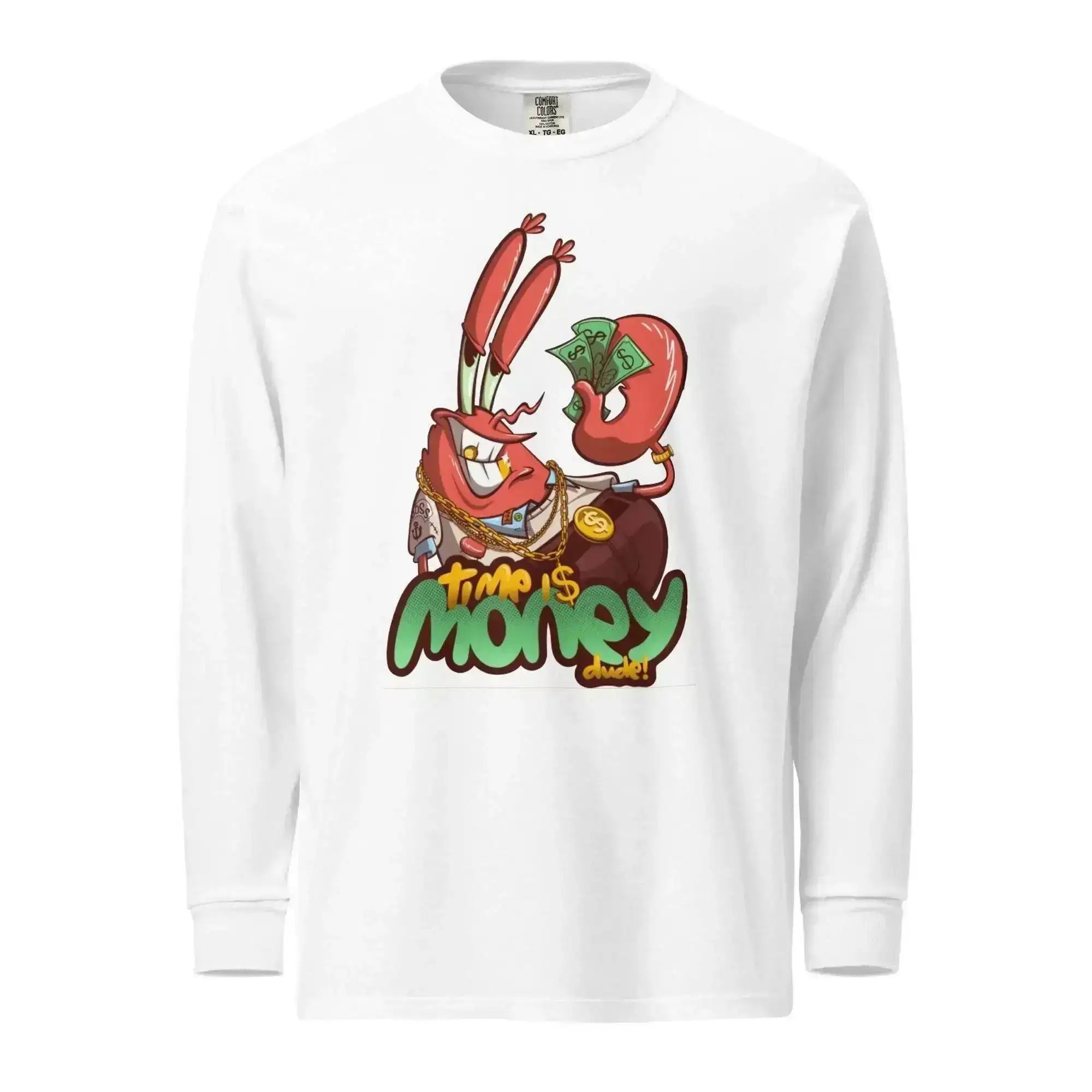 Time Is Money Long Sleeve T-Shirt - InvestmenTees