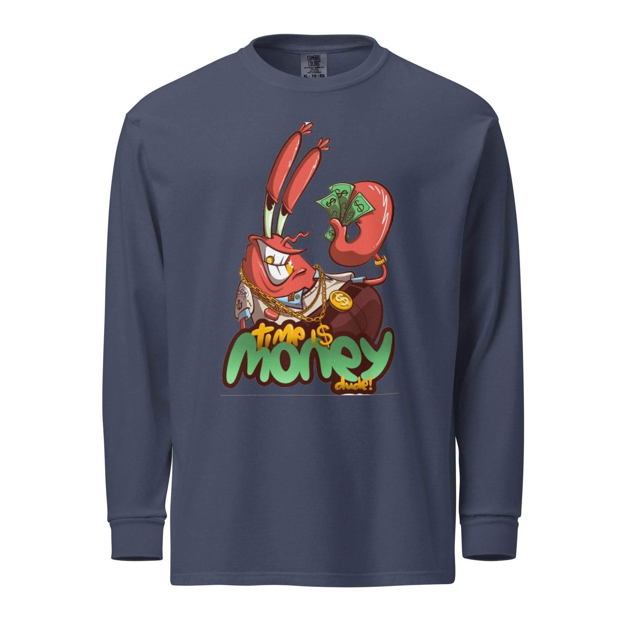 Time Is Money Long Sleeve T-Shirt - InvestmenTees