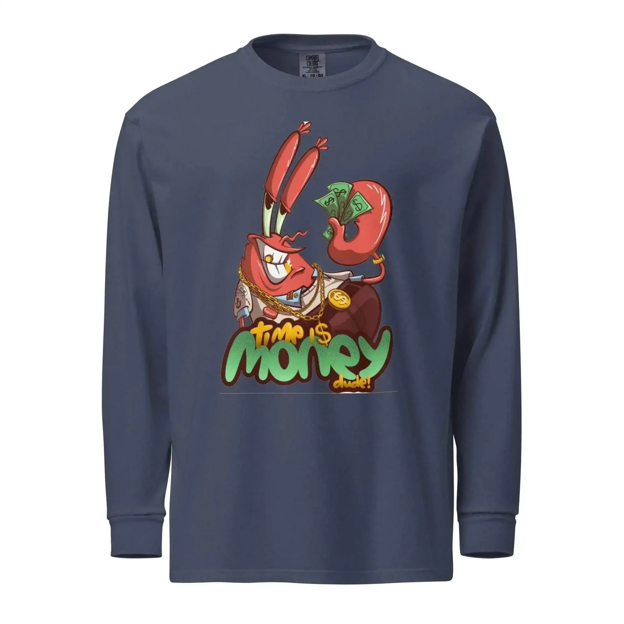 Time Is Money Long Sleeve T-Shirt - InvestmenTees