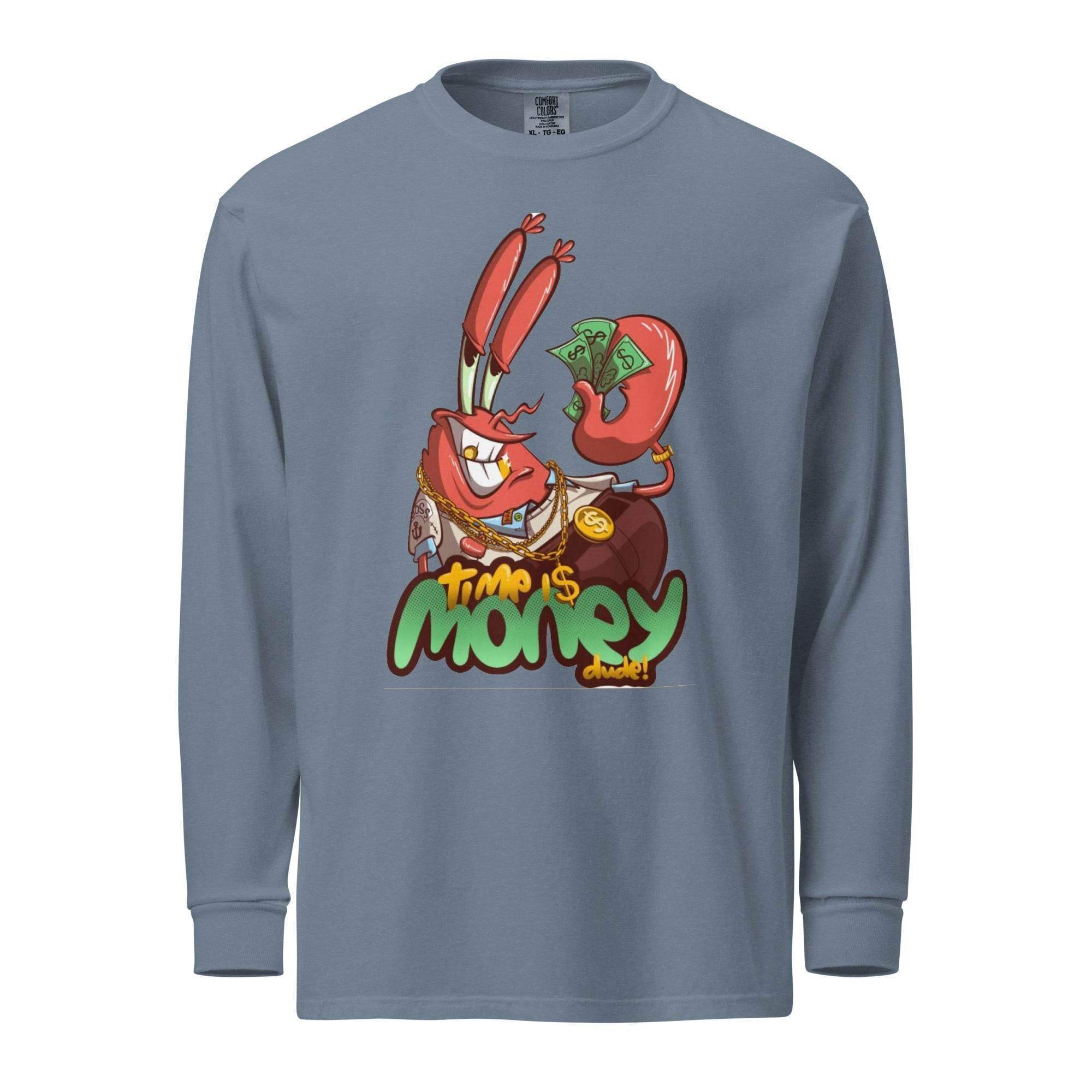 Time Is Money Long Sleeve T-Shirt - InvestmenTees