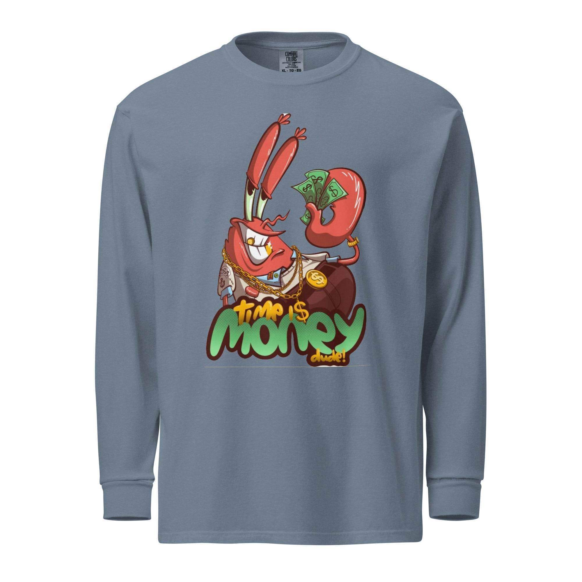 Time Is Money Long Sleeve T-Shirt - InvestmenTees