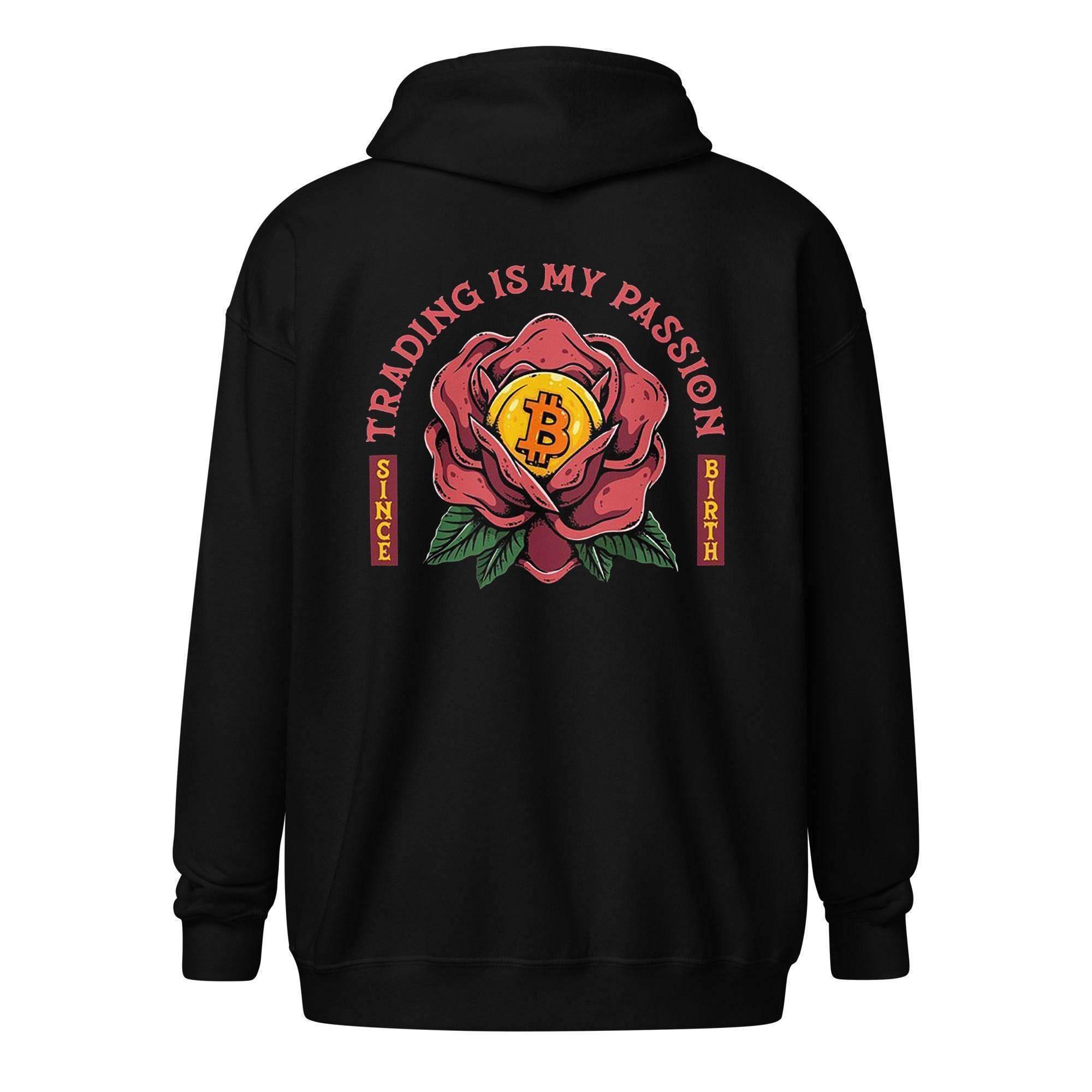 Trading Is My Passion Zip Up Hoodie - InvestmenTees