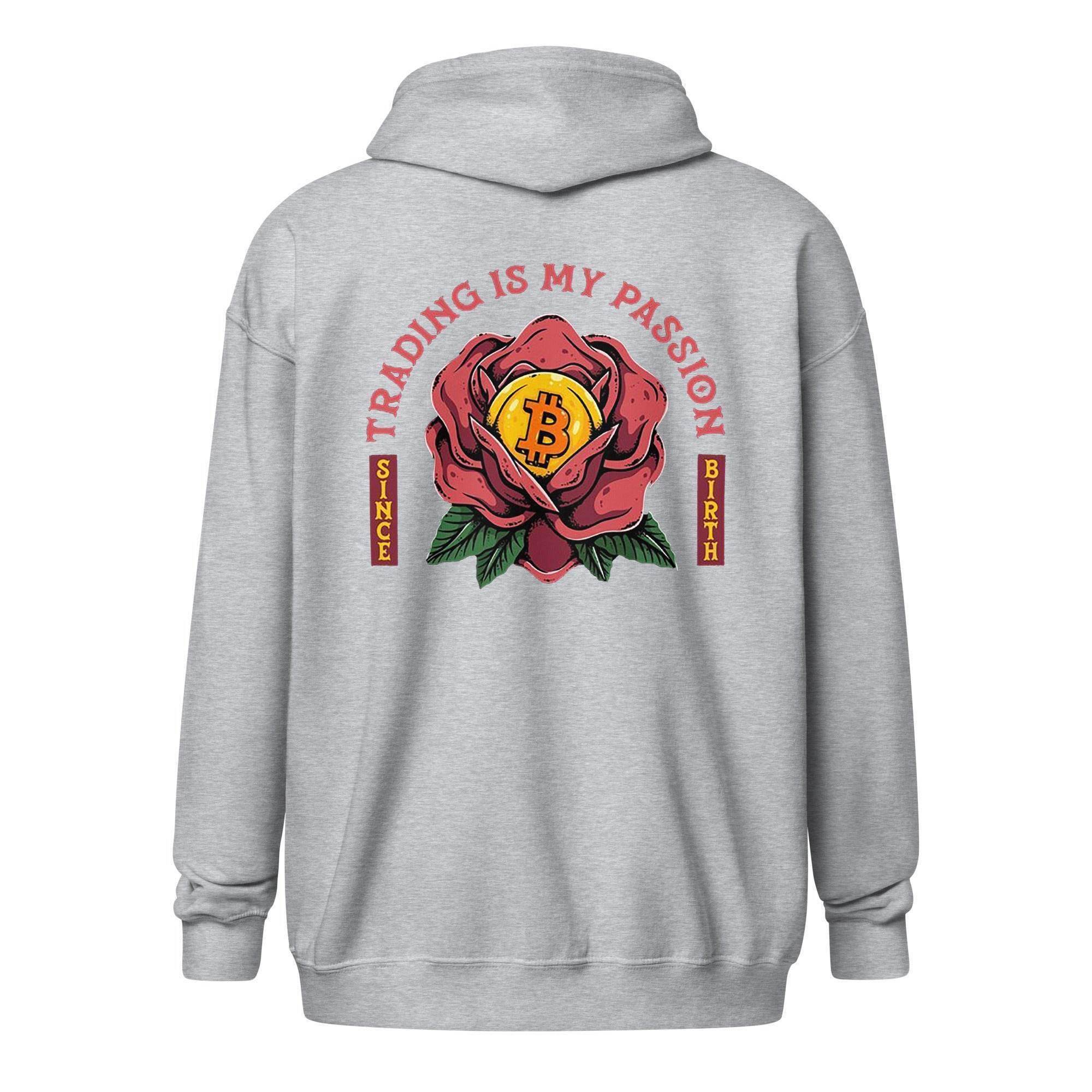 Trading Is My Passion Zip Up Hoodie - InvestmenTees