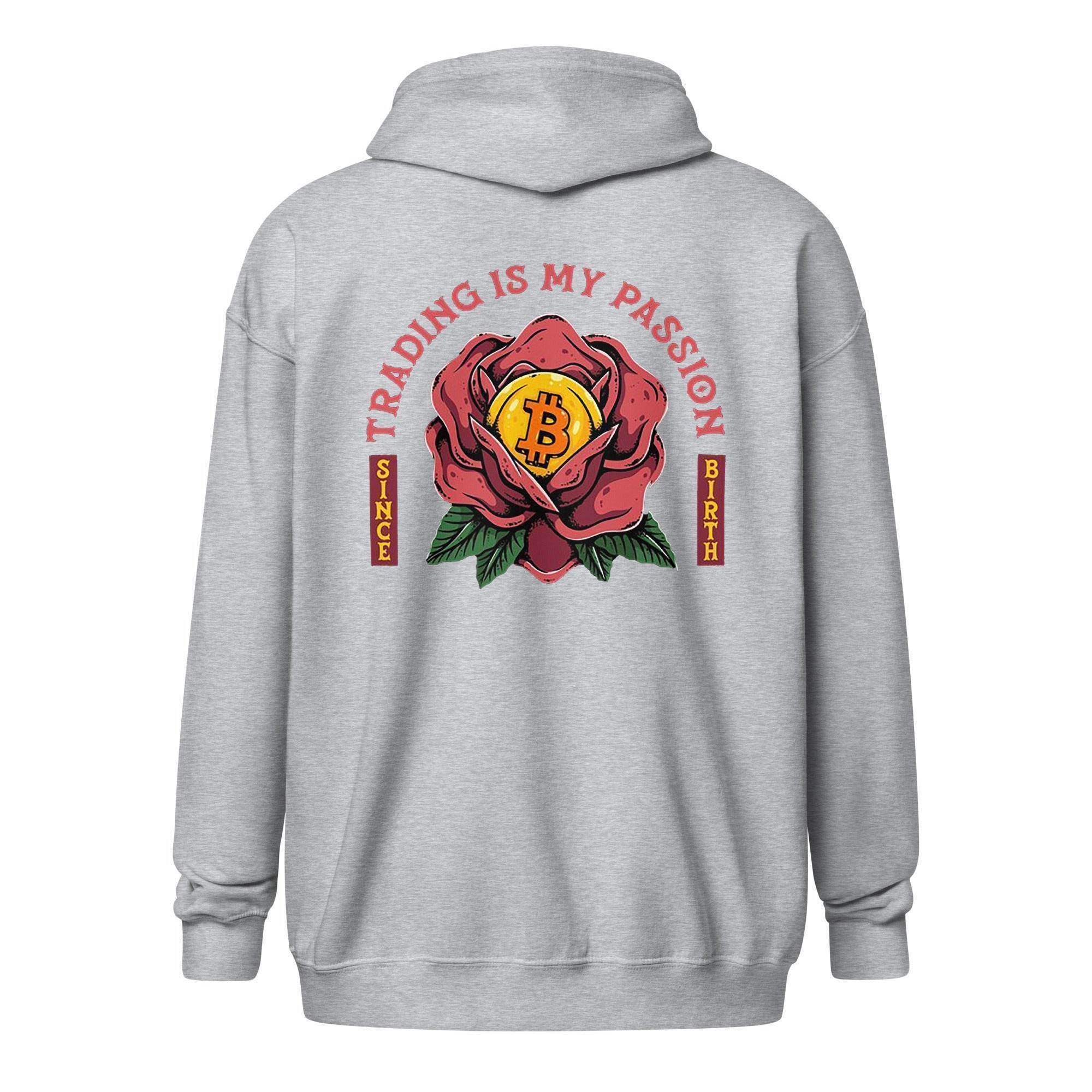 Trading Is My Passion Zip Up Hoodie - InvestmenTees